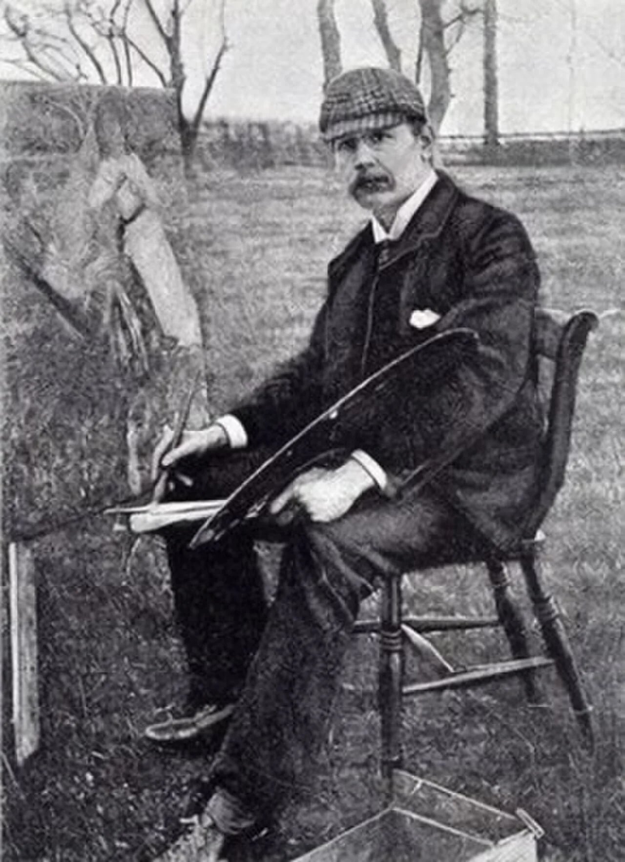 Porträt von Henry Herbert La Thangue (1859–1929) – Gedenkseite