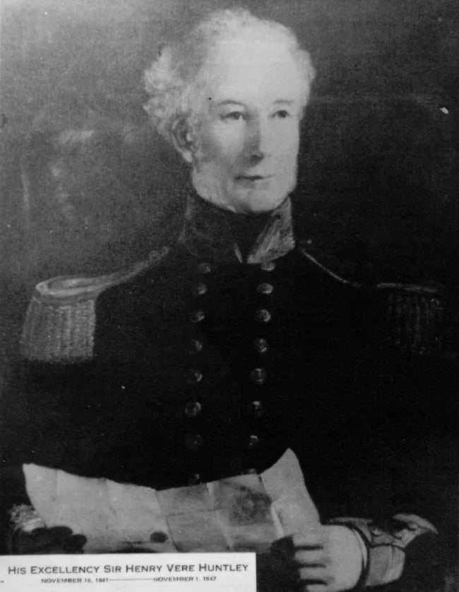 Porträt von Henry Vere Huntley (1795–1864) – Gedenkseite
