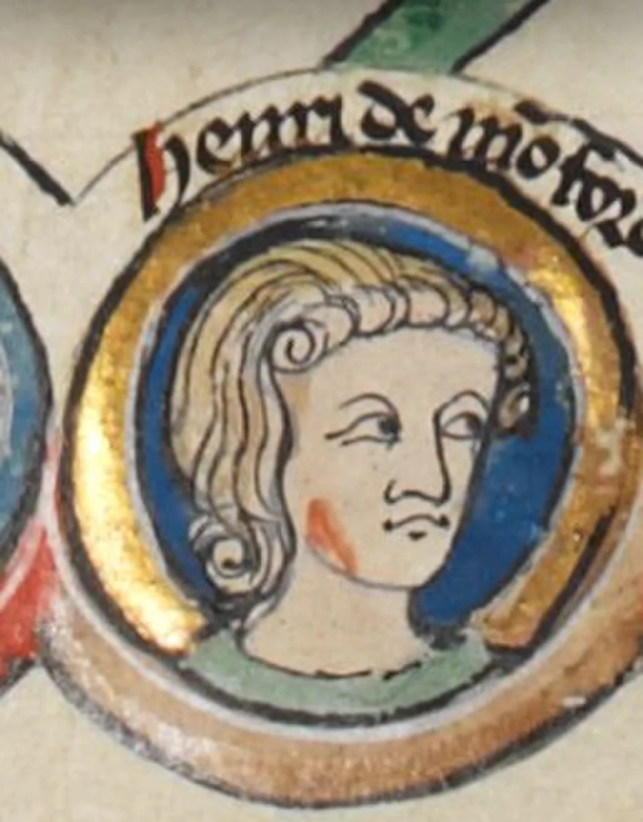 Porträt von Henry de Montfort (1238–1265) – Gedenkseite