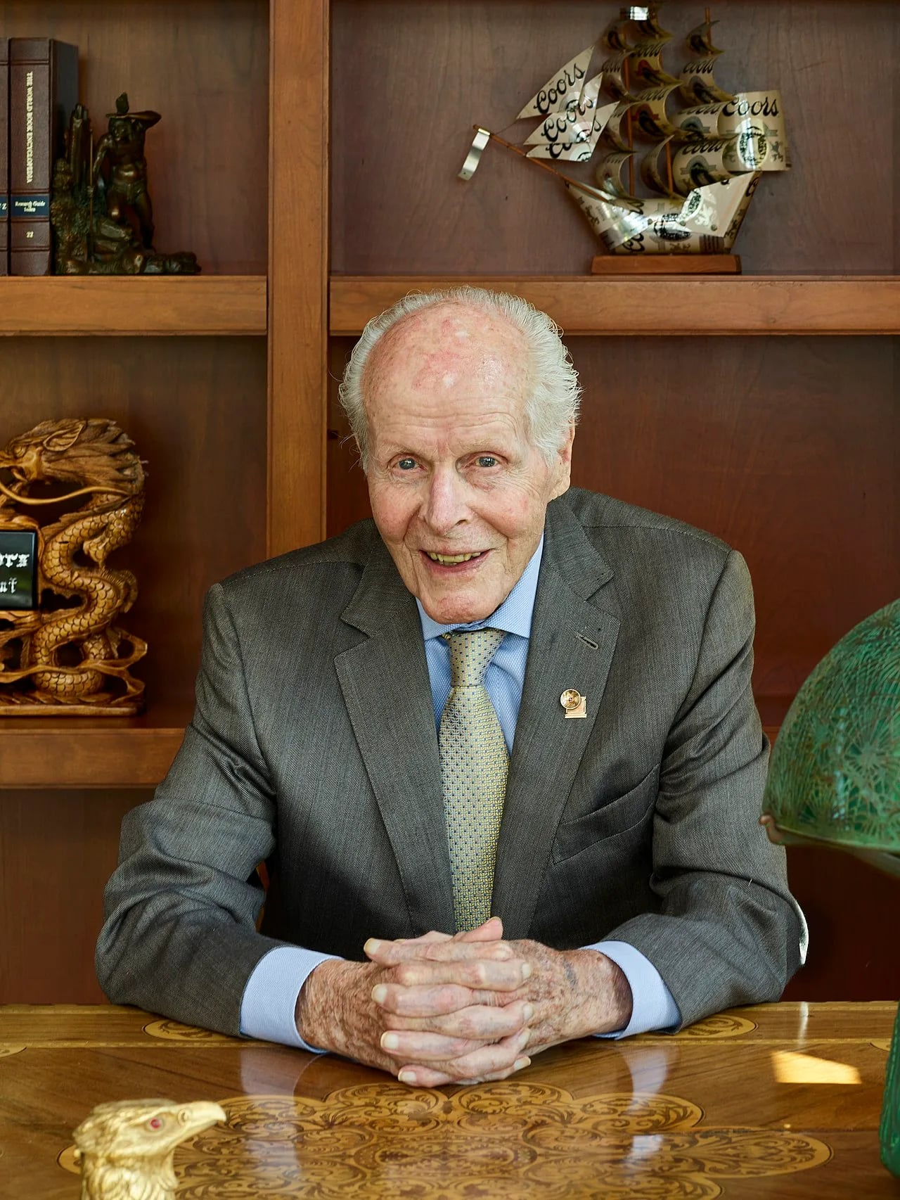 Portrait of William Coors (1916–2018) – memorial page