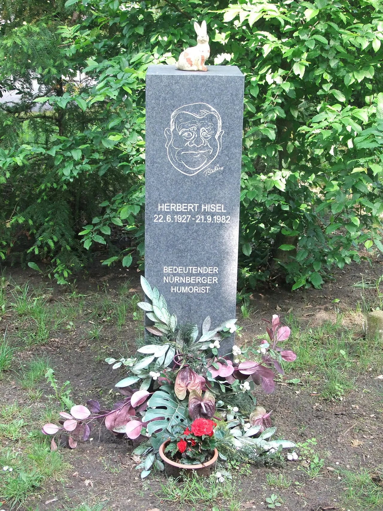 Porträt von Herbert Hisel (1927–1982) – Gedenkseite