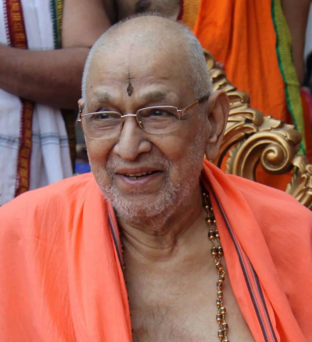 Porträt von Shri Sudhindra Thirtha Swamiji (1926–2016) – Gedenkseite