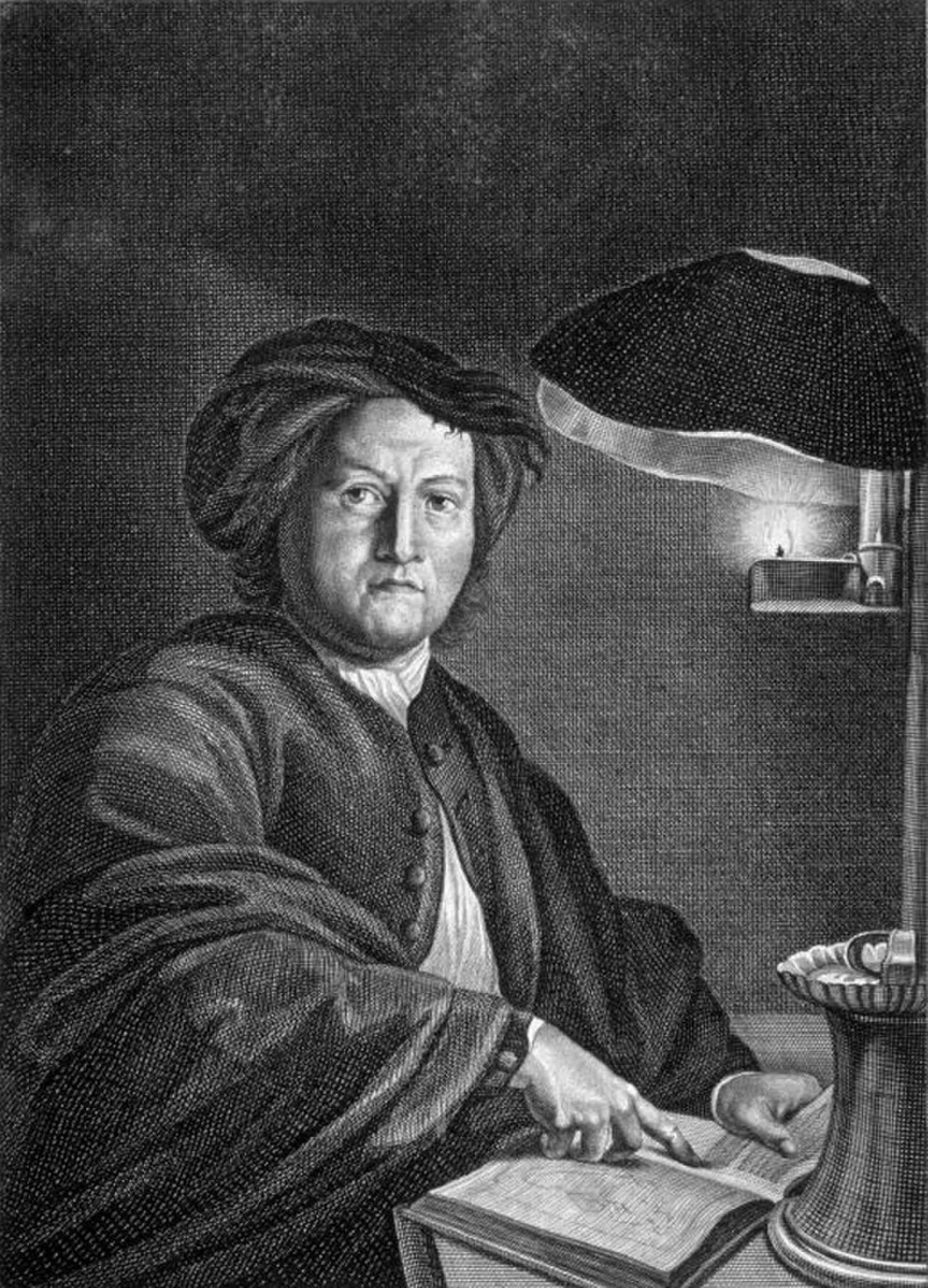 Porträt von Johann Daniel Preissler (1666–1737) – Gedenkseite