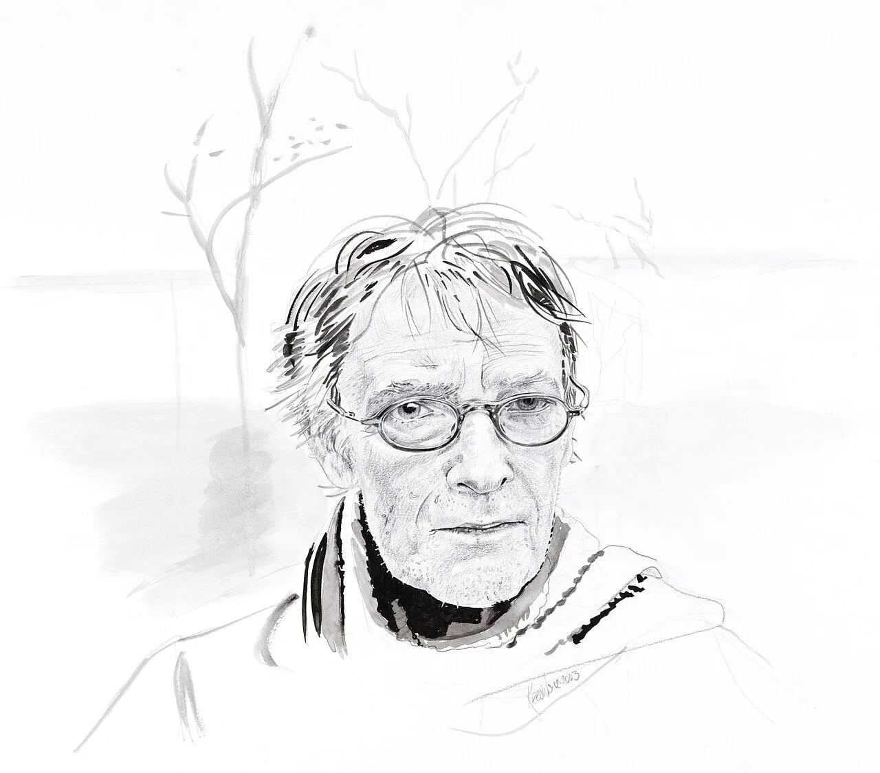 Portrait of Herman Berkien (1942–2005) – memorial page