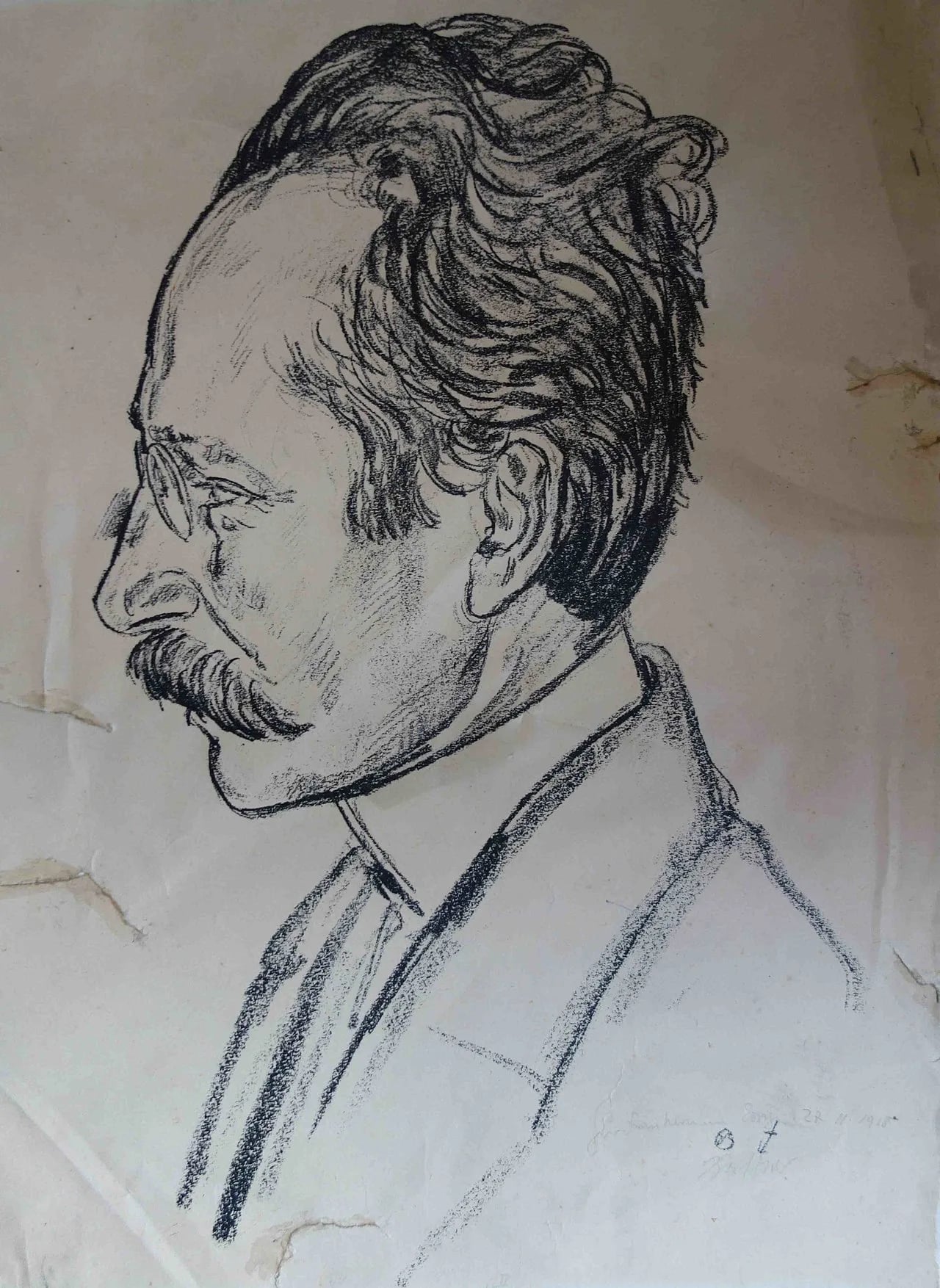 Porträt von Hermann Essig (1878–1918) – Gedenkseite