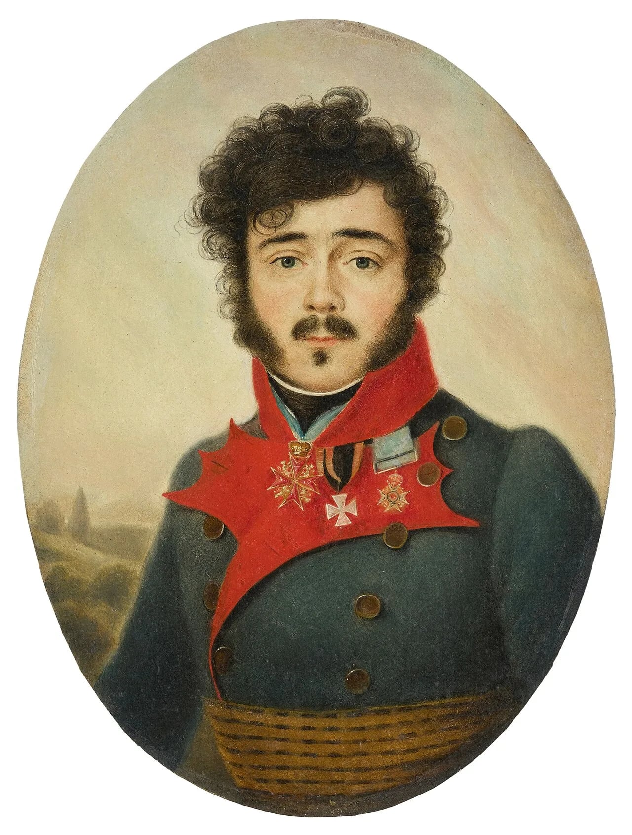 Portrait of Hermann Gottlob von Greiffenegg (1775–1847) – memorial page