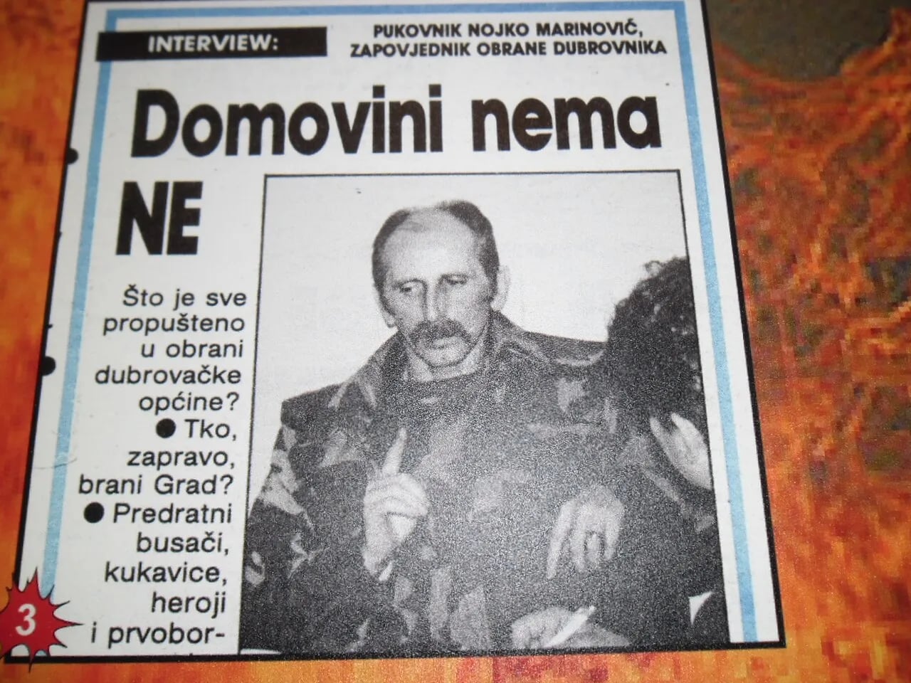 Portrait of Nojko Marinović (1948–2021) – memorial page