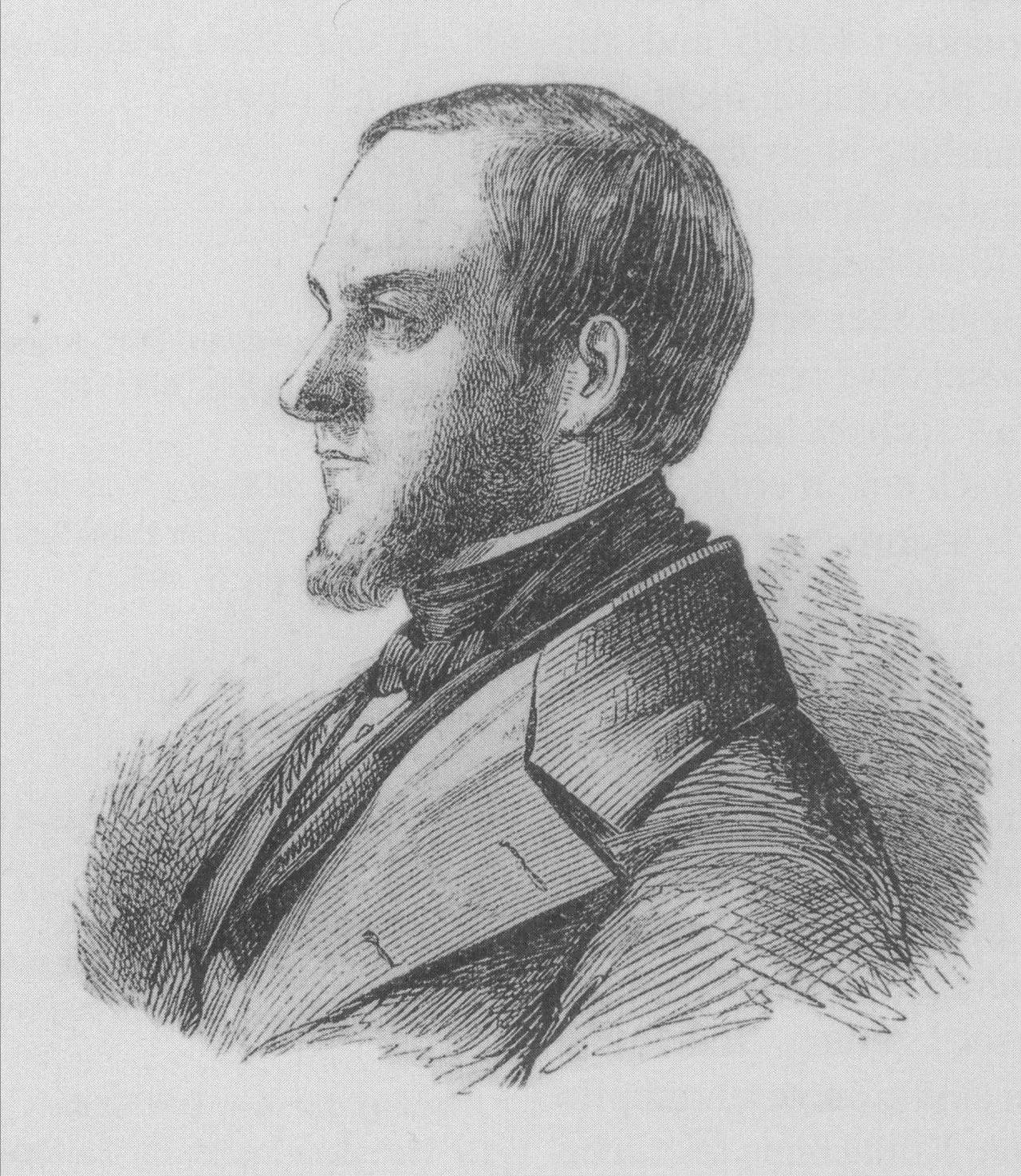 Porträt von Hermann Joseph (1811–1869) – Gedenkseite