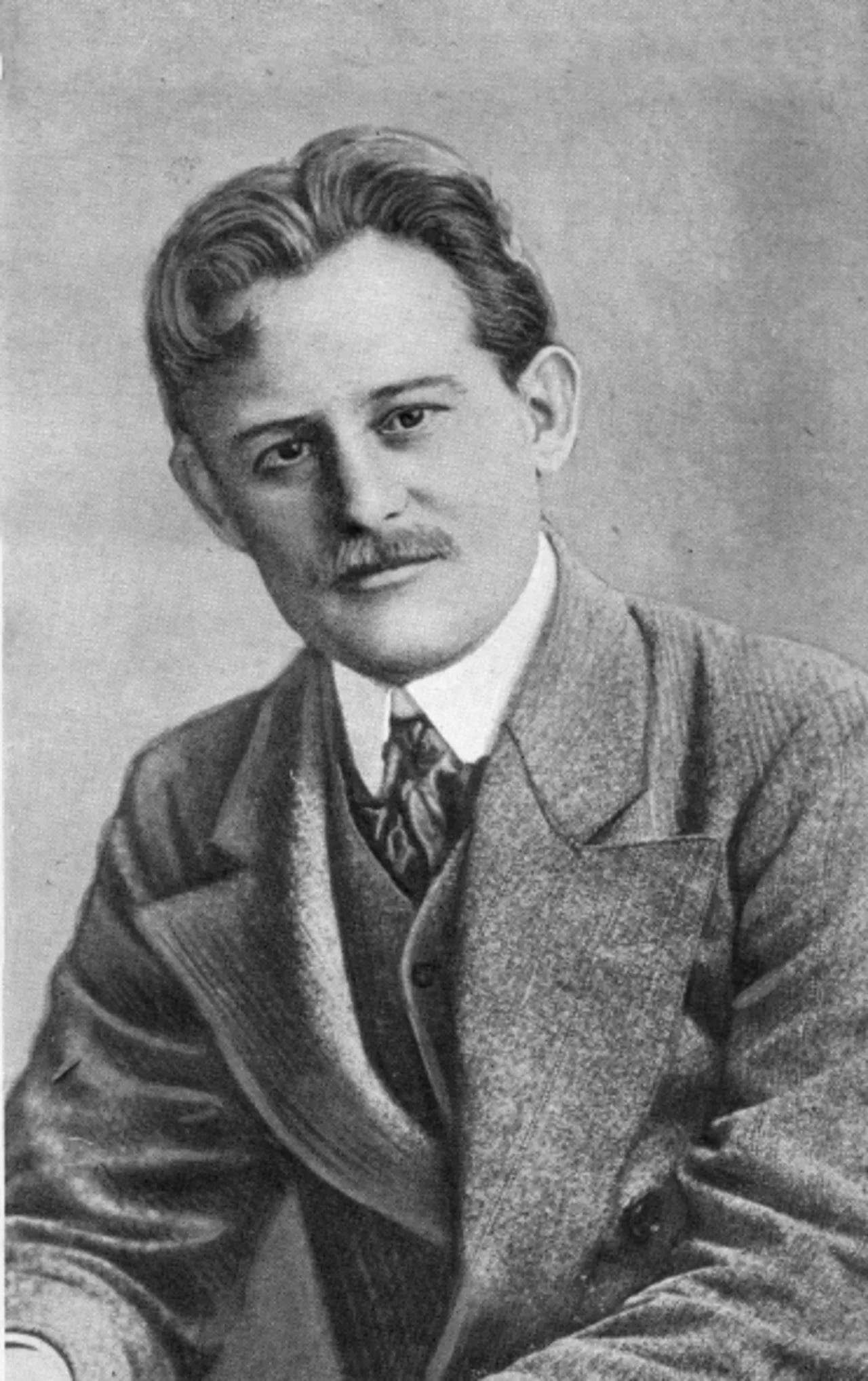 Porträt von Hermann Reichelt (1878–1914) – Gedenkseite