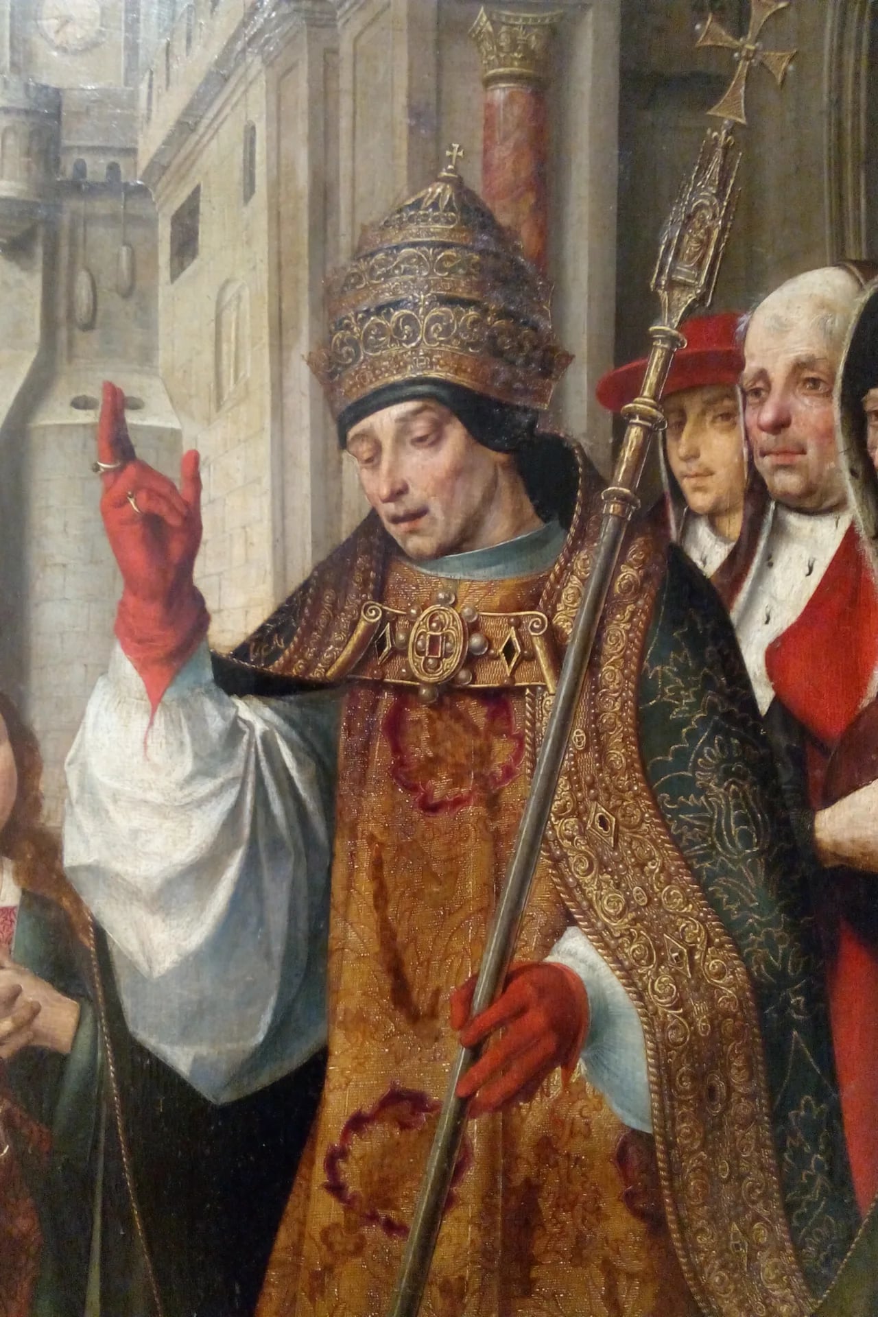 Porträt von Siricius (334–399) – Gedenkseite