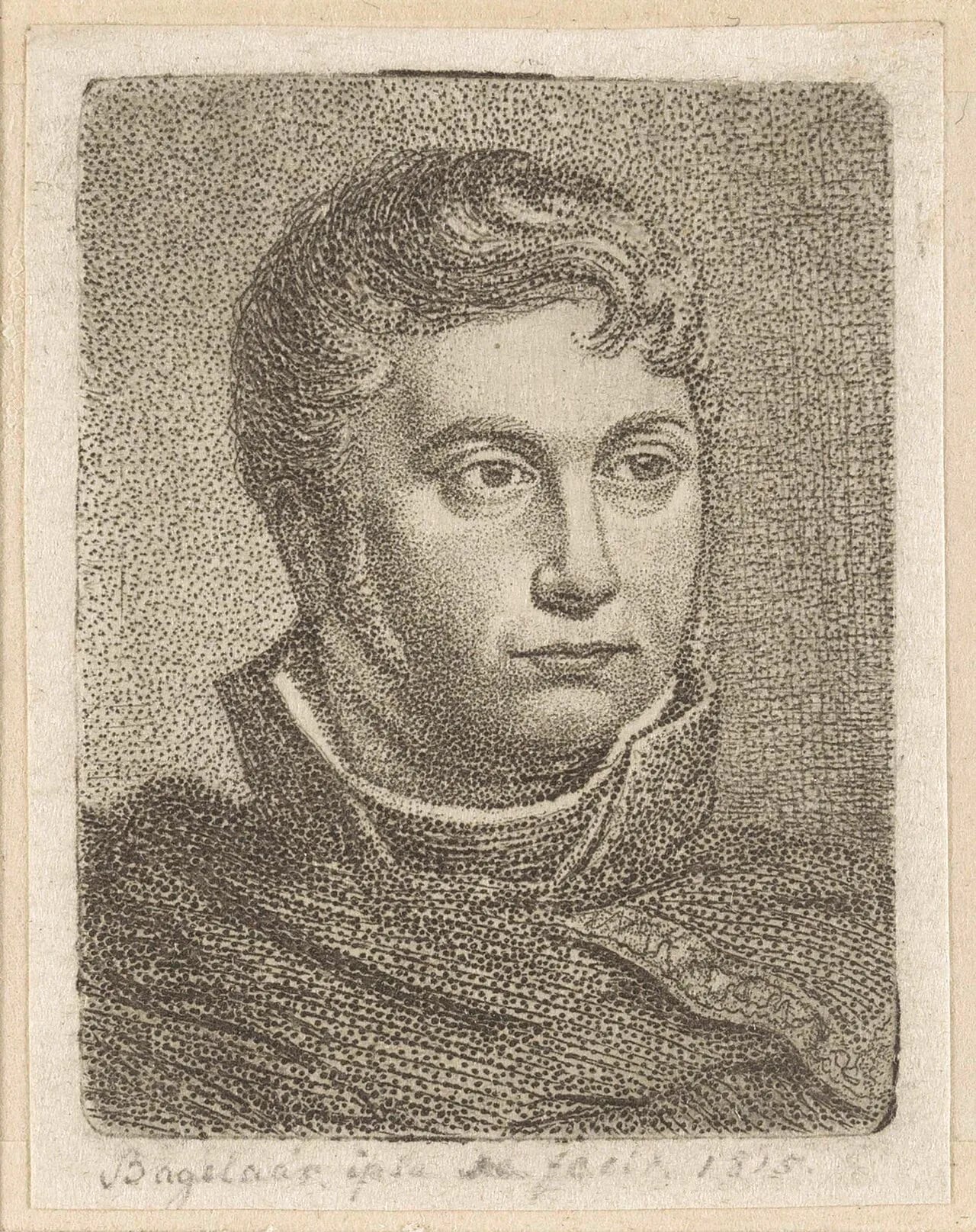 Portrait of Ernst Willem Jan Bagelaar (1775–1837) – memorial page
