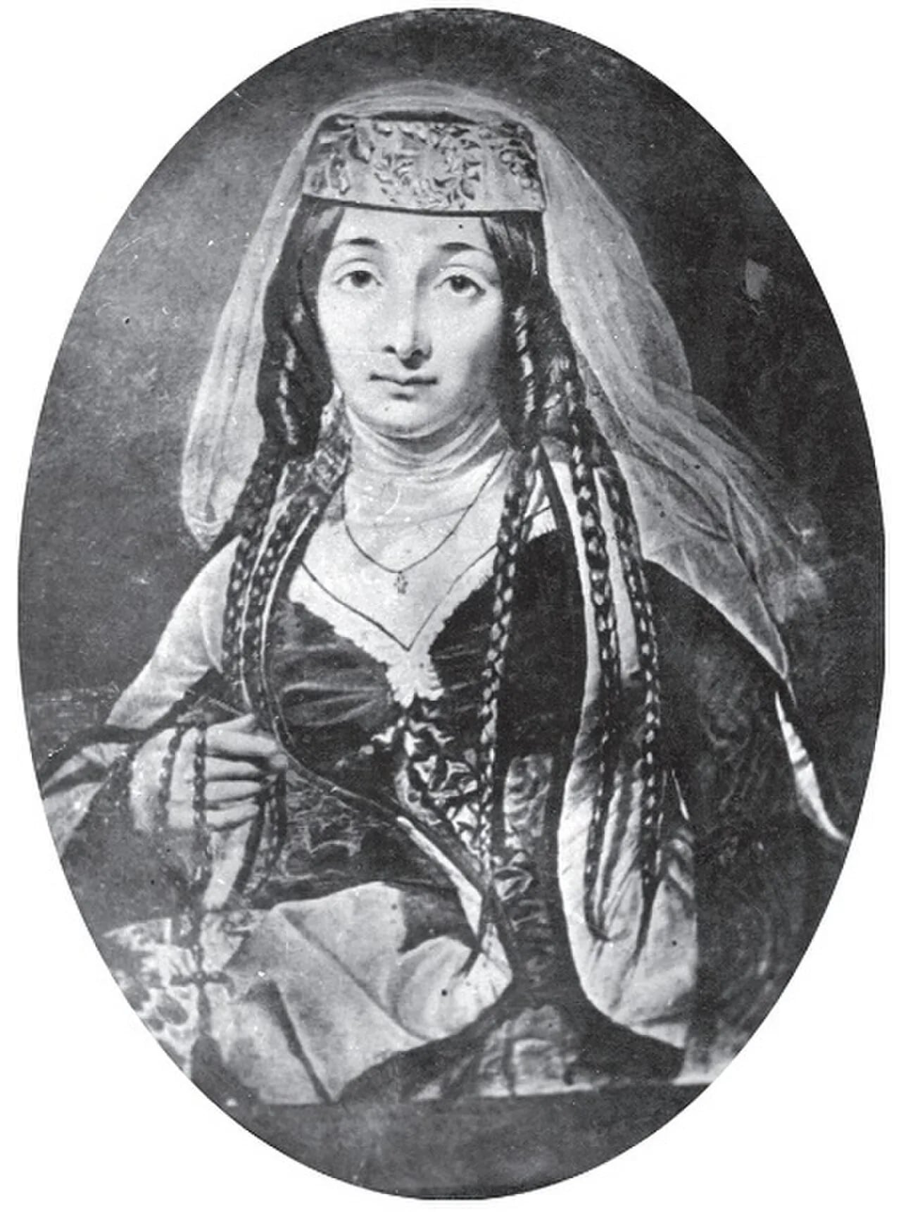 Porträt von Anastasia Bagrationi (1763–1838) – Gedenkseite