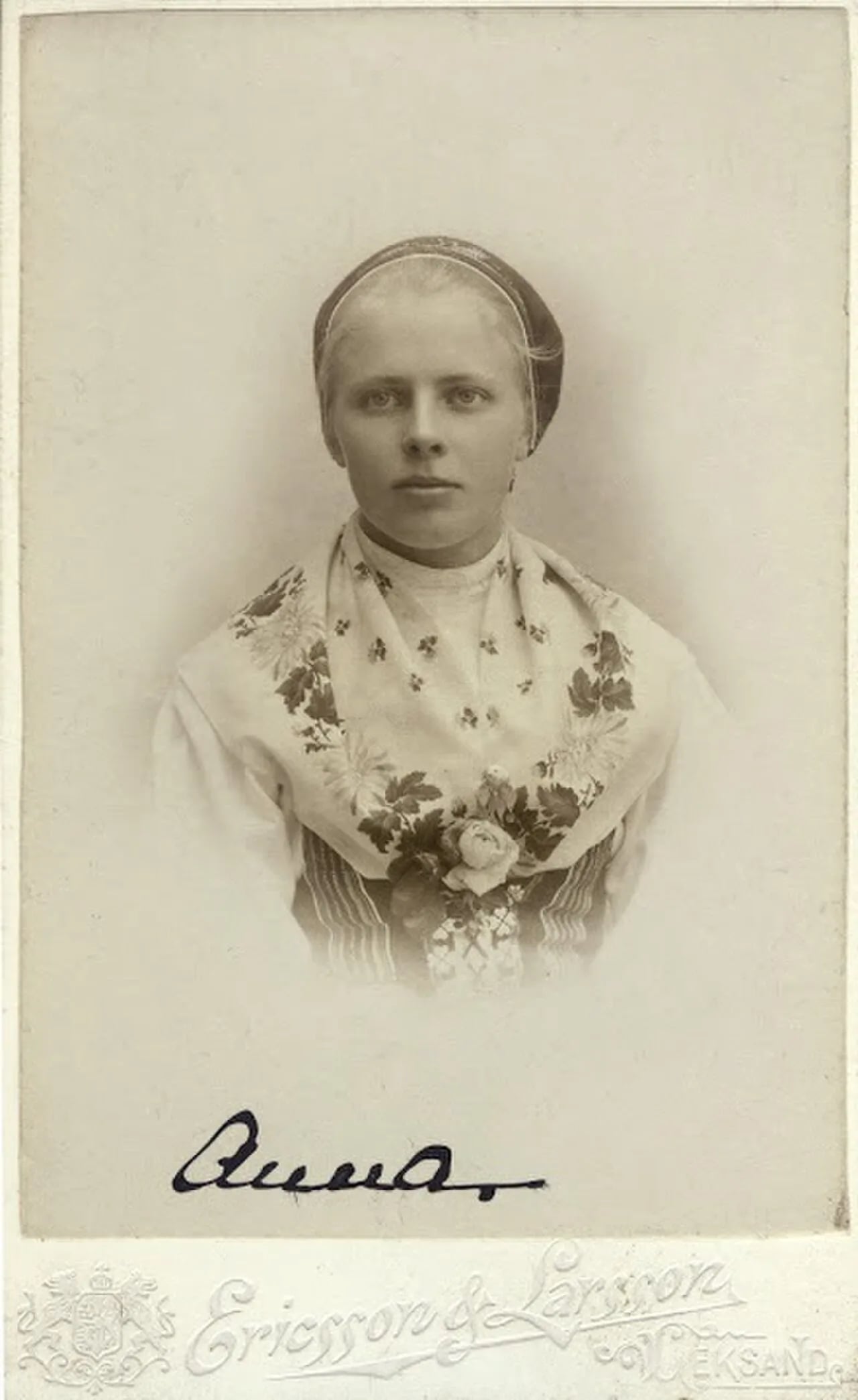 Portrait of Anna Ankarcrona (1886–1935) – memorial page