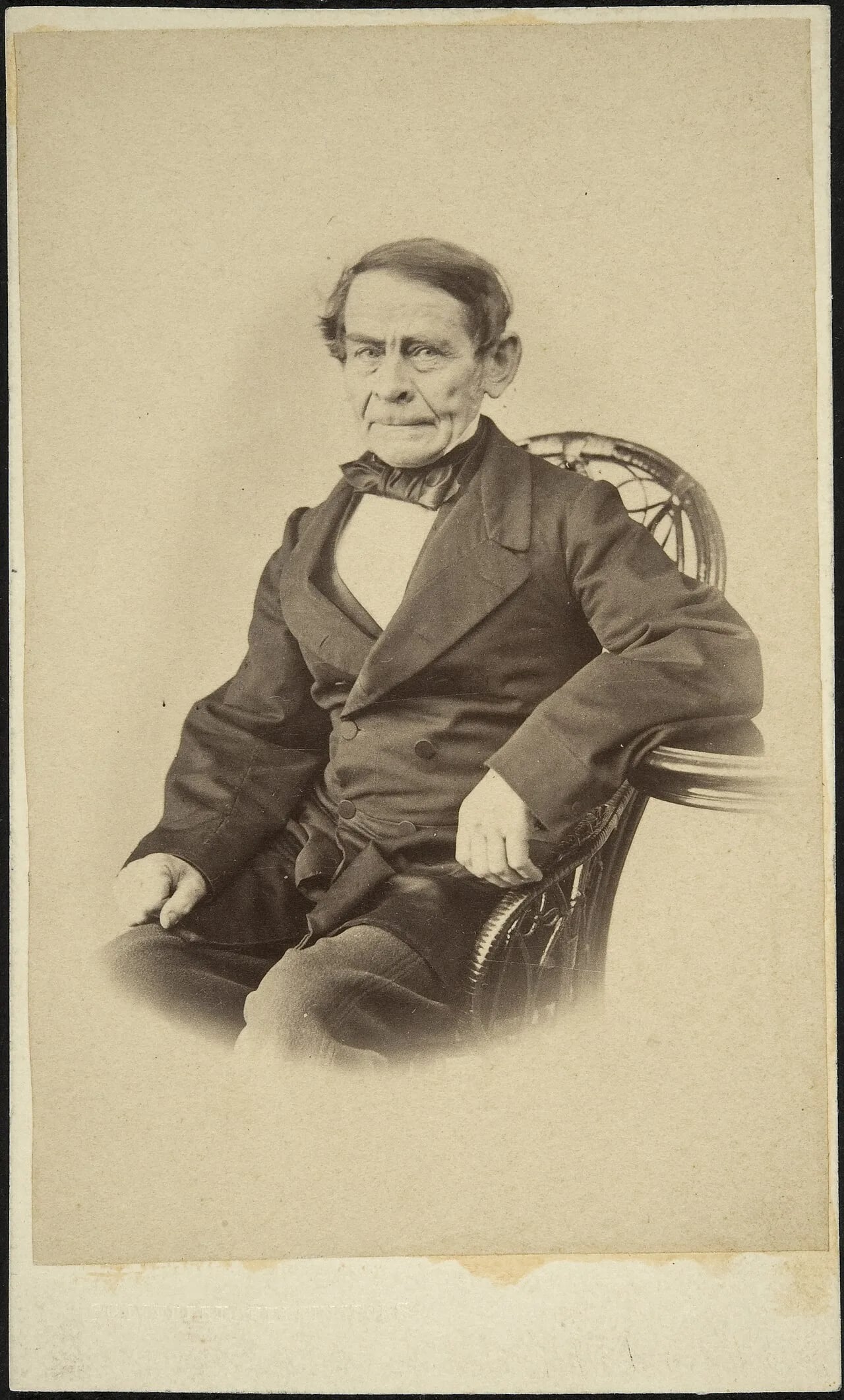 Porträt von Henrik Gustaf Borenius (1802–1894) – Gedenkseite