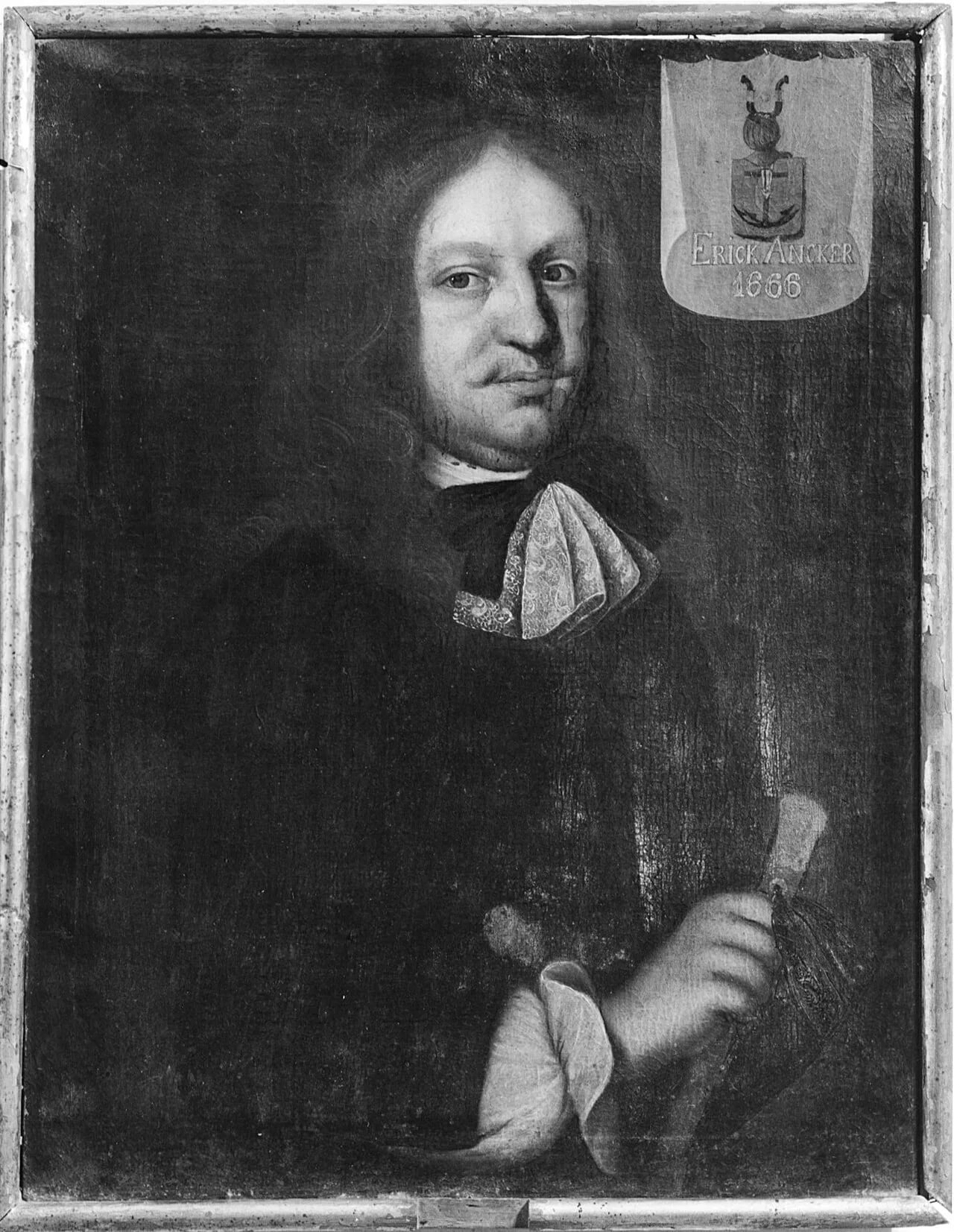 Portrait of Erik Olufsen Anker (1644–1699) – memorial page