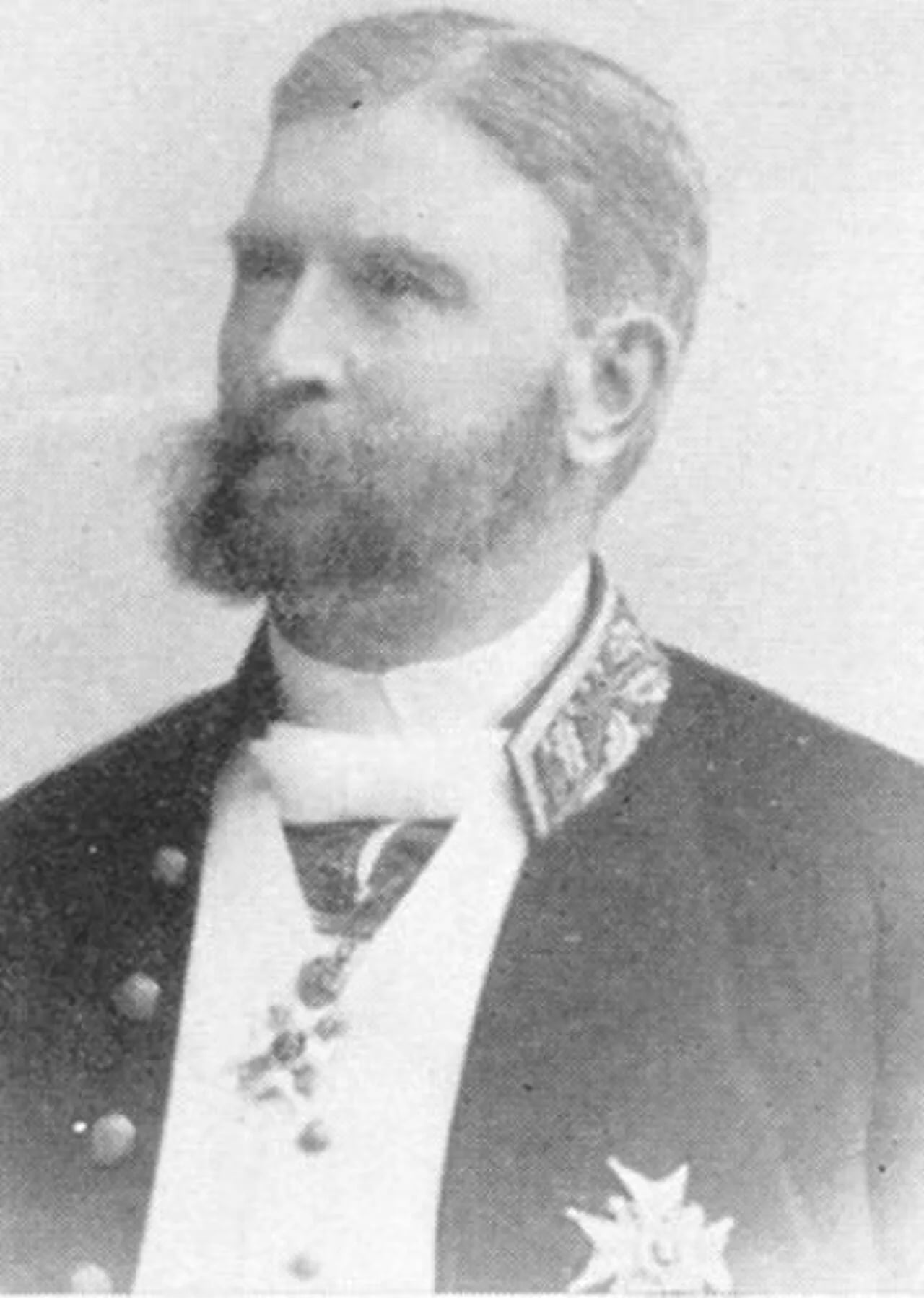 Portrait of Otto Benjamin Andreas Aubert (1841–1898) – memorial page