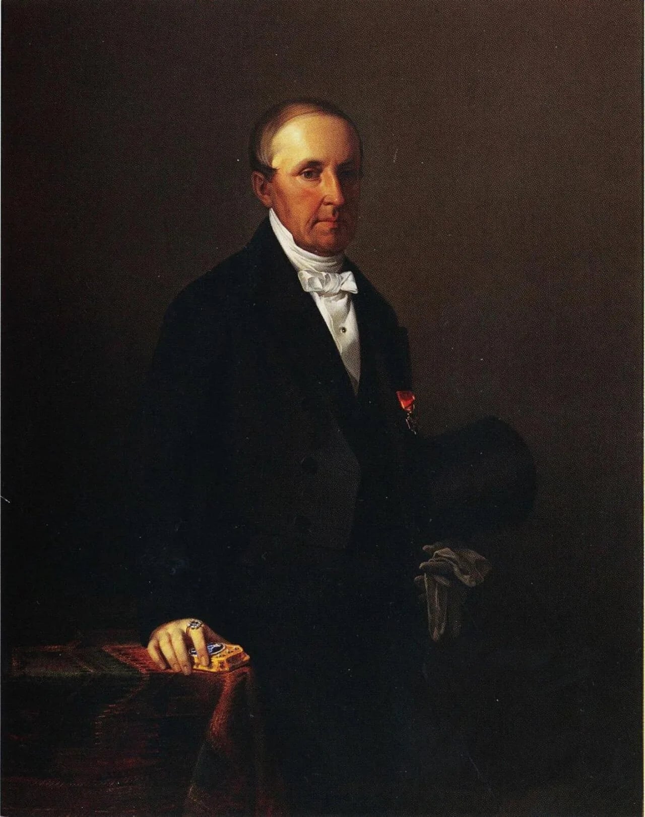 Porträt von Anders Donner Sr. (1796–1857) – Gedenkseite