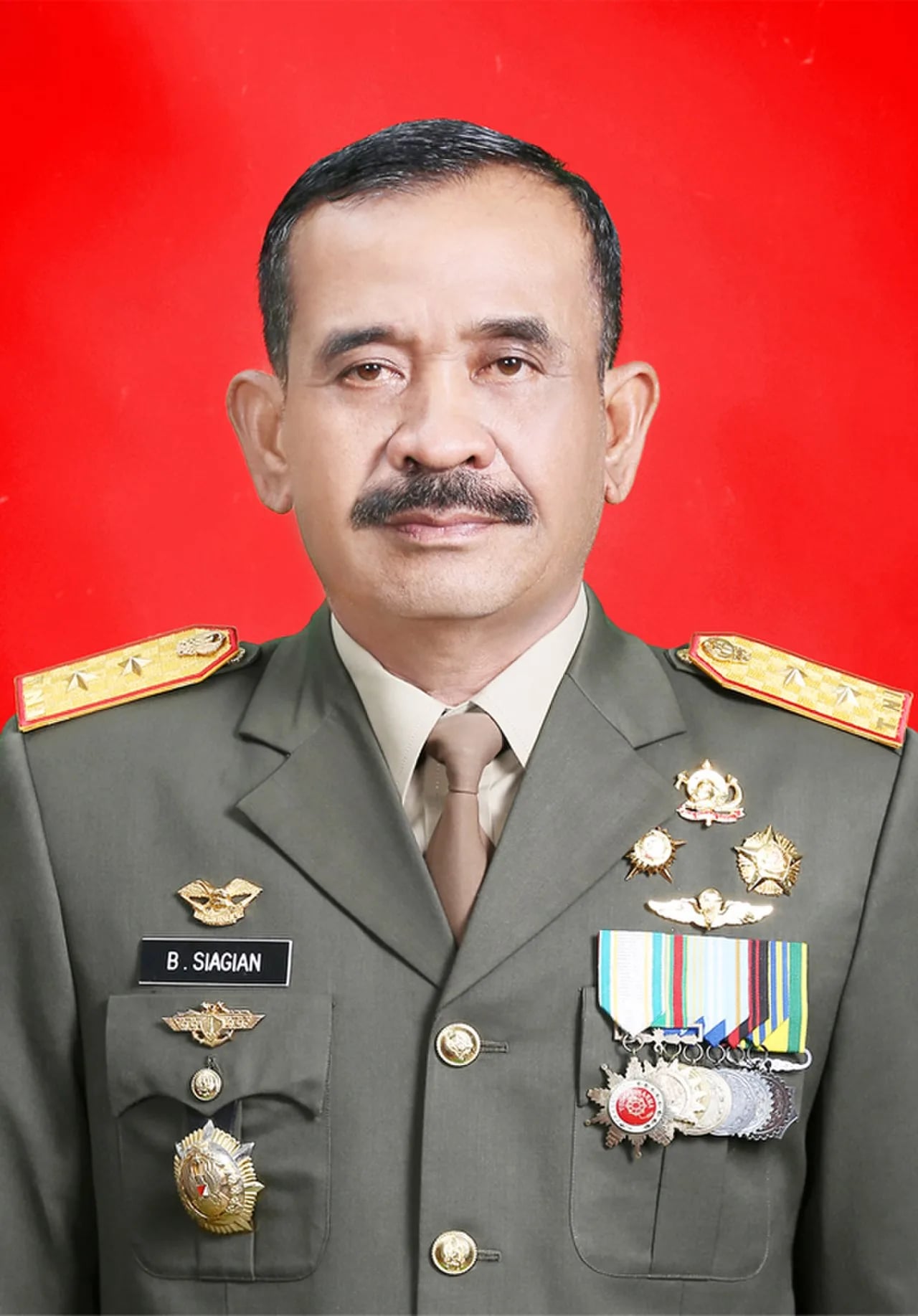 Porträt von Burhanuddin Siagian (1955–2018) – Gedenkseite