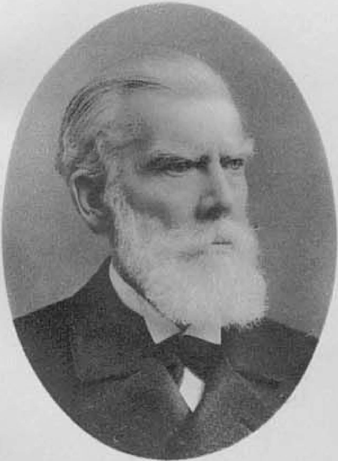 Portrait of Wilhelm Sigismund Grube (1827–1898) – memorial page