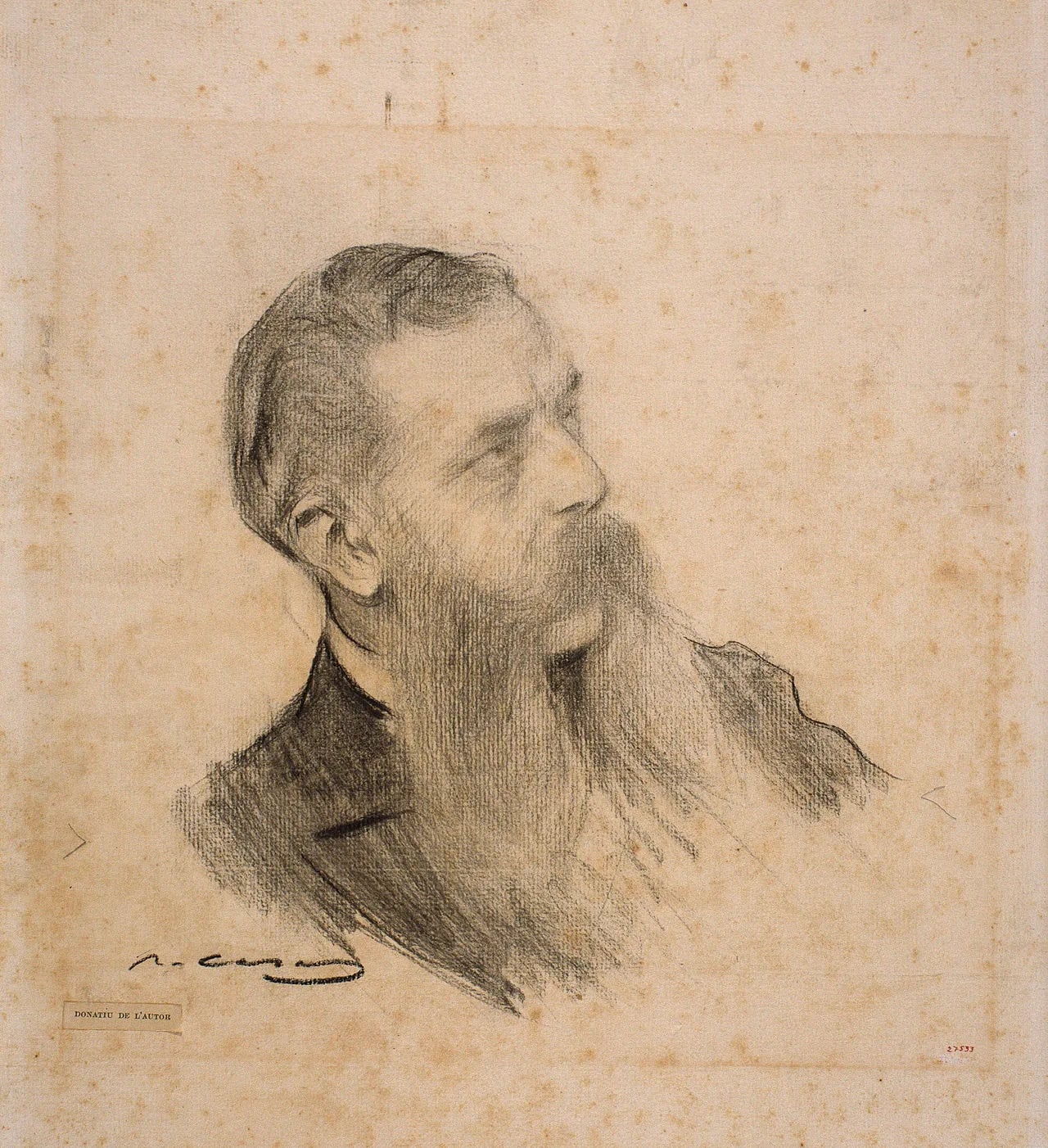 Porträt von Guillem de Boladeres i Romà (1851–1928) – Gedenkseite