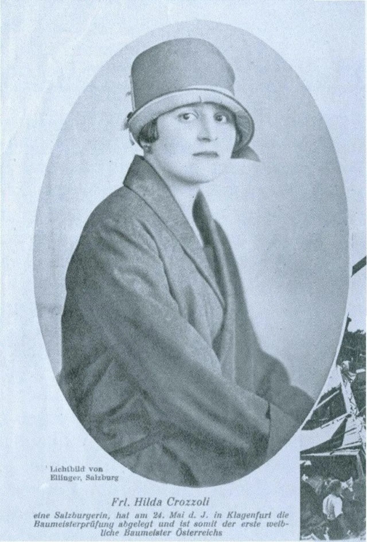 Porträt von Hilda Crozzoli (1900–1972) – Gedenkseite