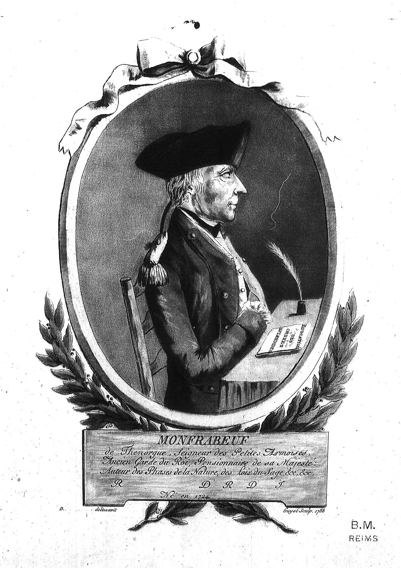 Portrait of Louis de Monfrabeuf (1724–1792) – memorial page