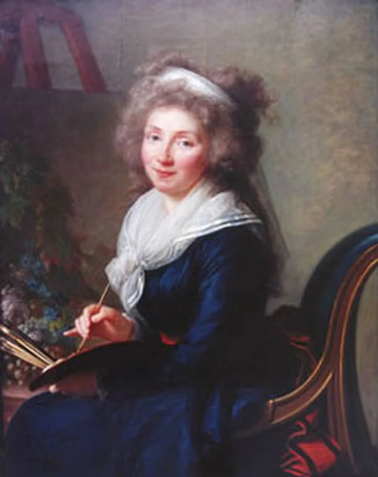 Porträt von Charlotte Eustace Sophie de, marquise de Grollier Faligny-Damas (1741–1828) – Gedenkseite