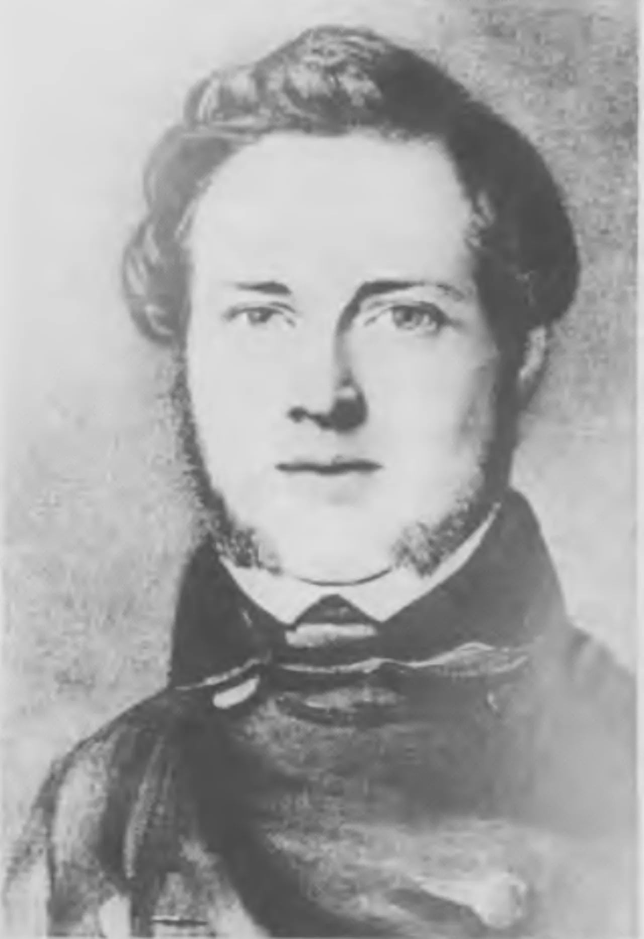 Porträt von Hillart Cropp (1808–1861) – Gedenkseite