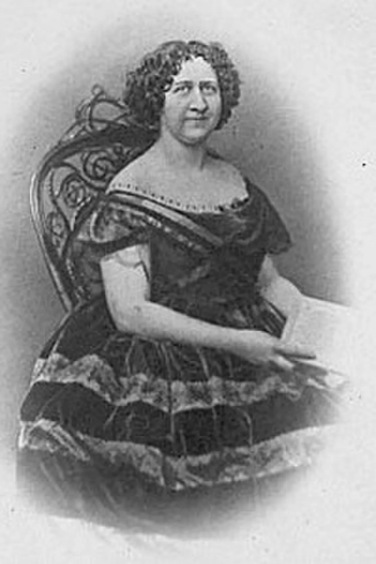 Porträt von Emma Dahl (1819–1896) – Gedenkseite