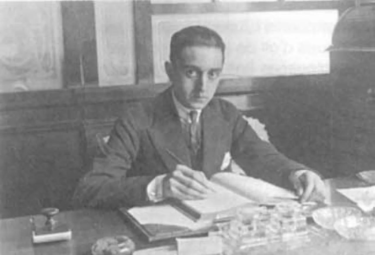 Porträt von Joan Duch i Arqués (1899–1929) – Gedenkseite