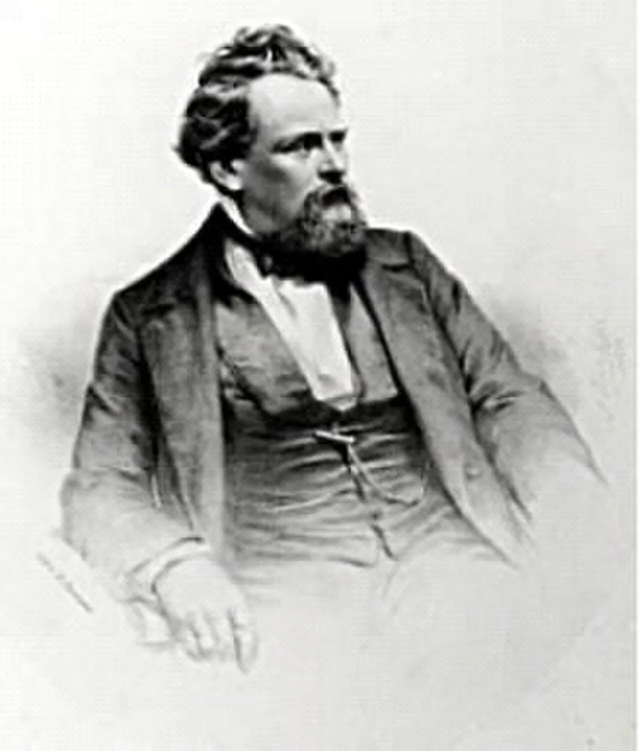 Porträt von Joseph Völk (1819–1882) – Gedenkseite