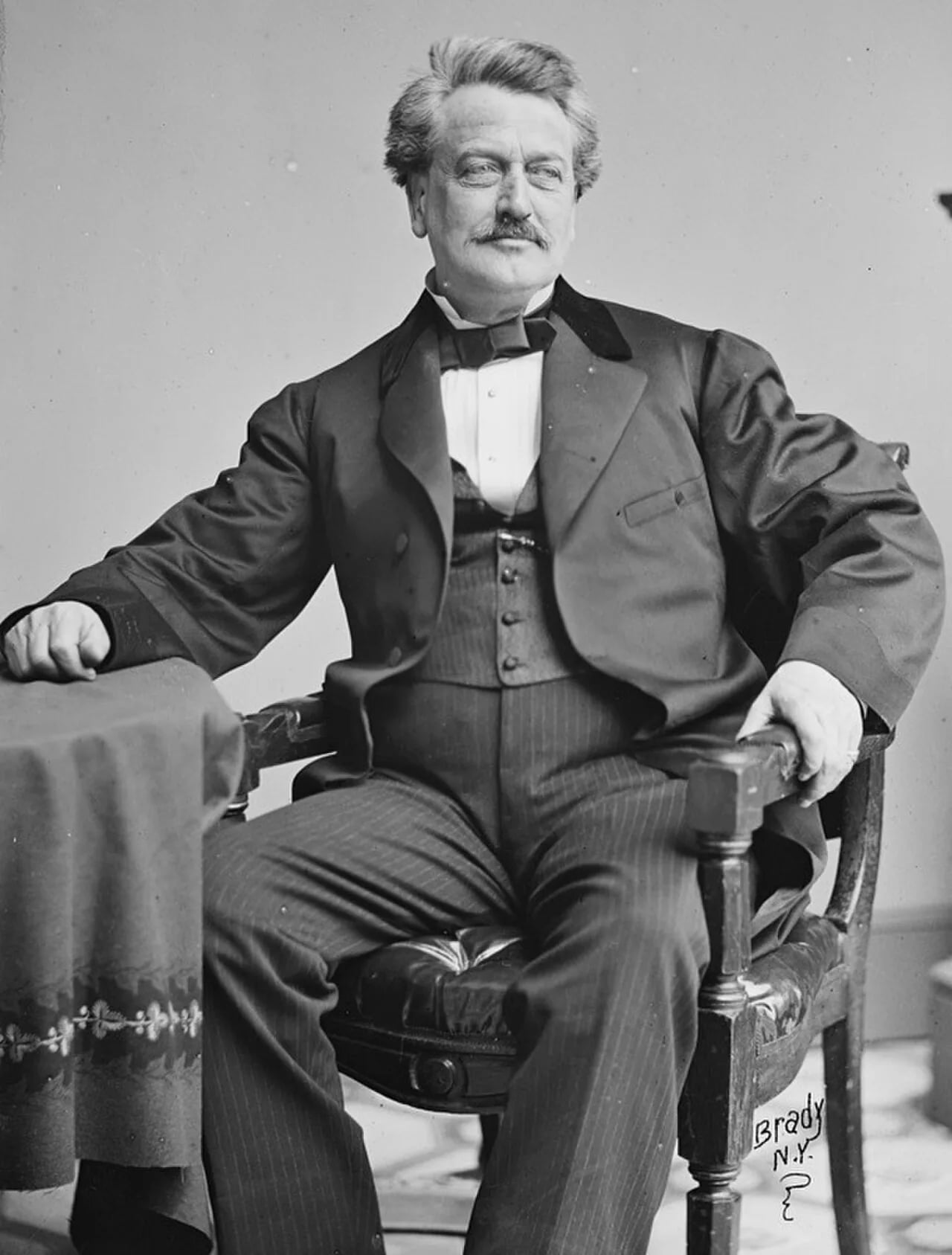 Portrait of Hiram Barney (1811–1895) – memorial page