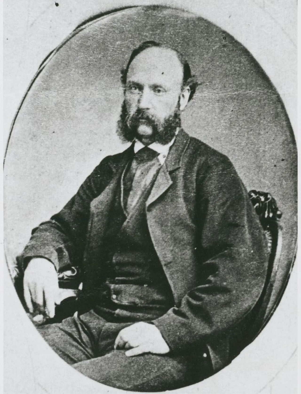 Portrait of Edwin Derrington (1830–1899) – memorial page