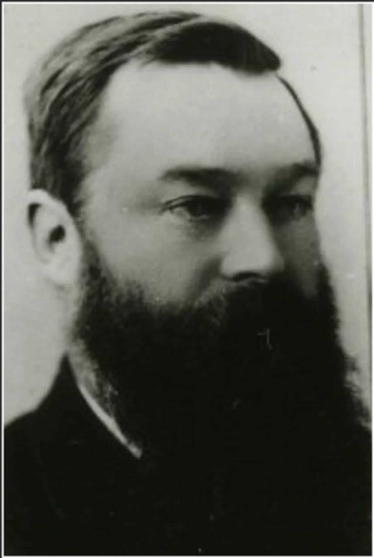 Porträt von Alfred Pillinger (1839–1899) – Gedenkseite