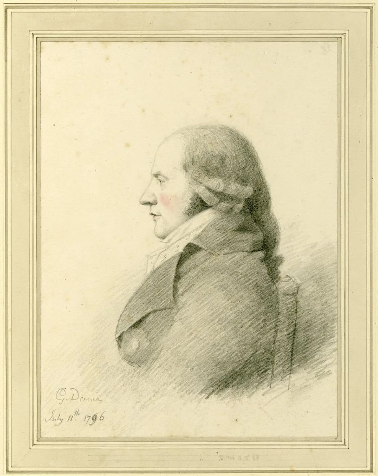 Portrait of Benjamin Smith (1754–1833) – memorial page