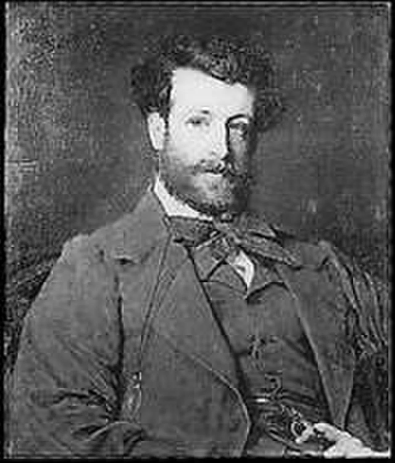 Portrait of Albert de Balleroy (1828–1872) – memorial page