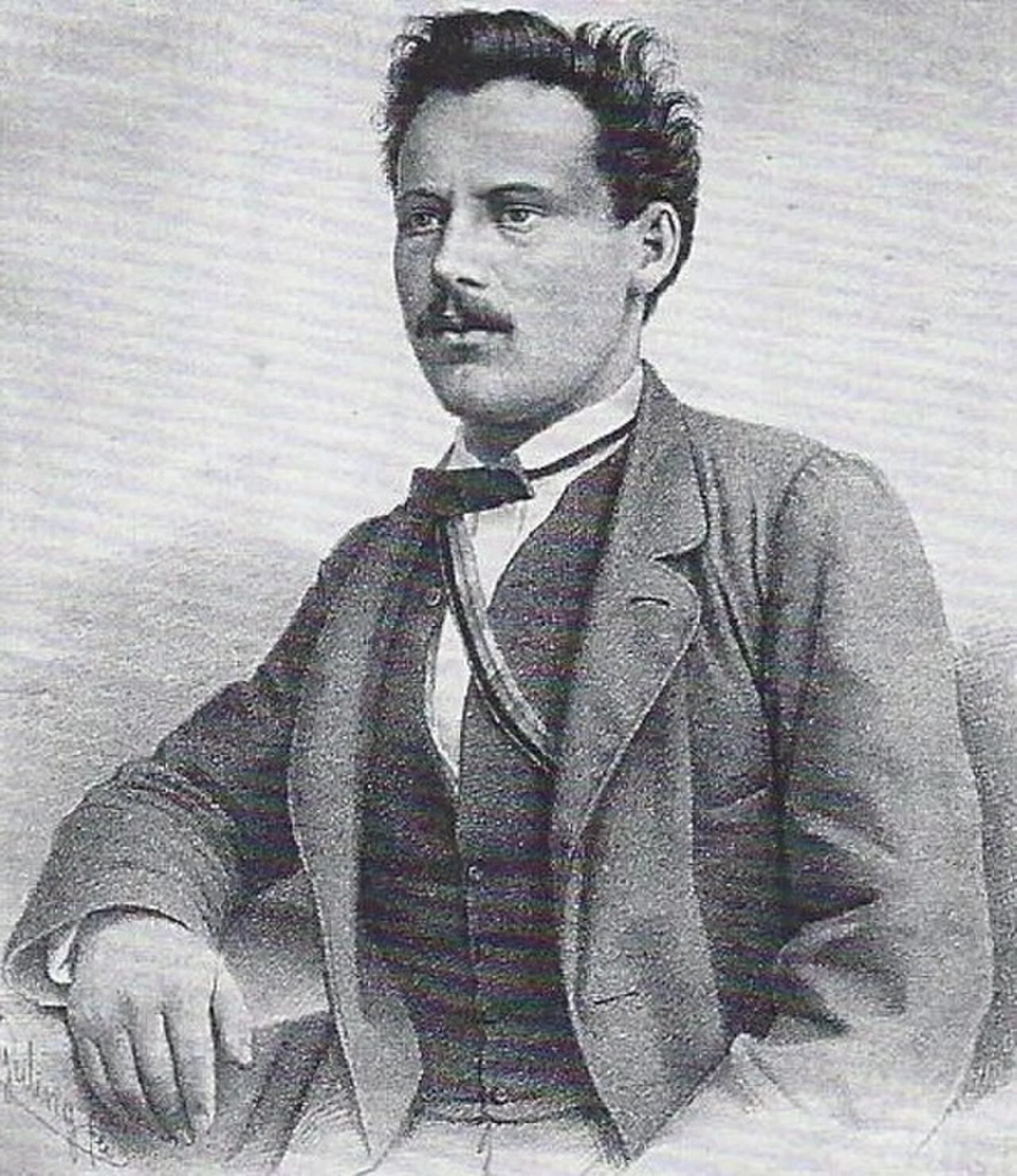 Porträt von Andrea Bezzola (1840–1897) – Gedenkseite