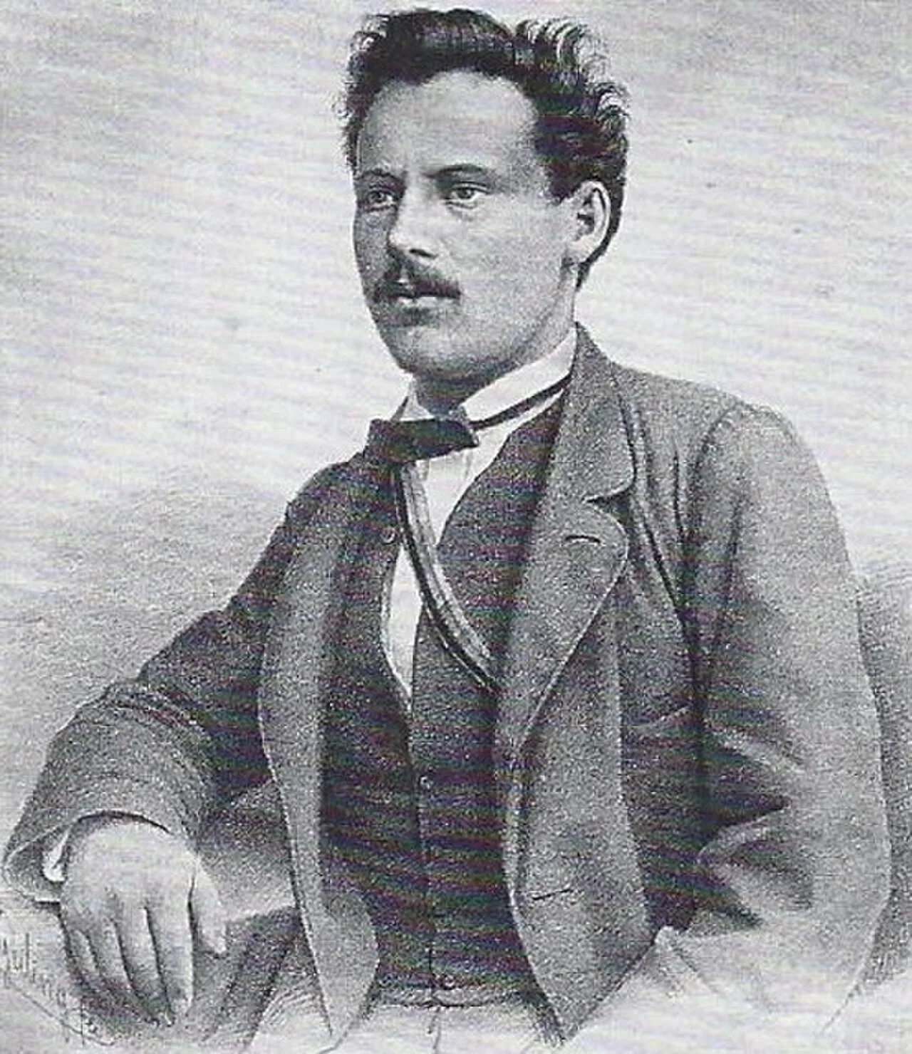 Porträt von Andrea Bezzola (1840–1897) – Gedenkseite