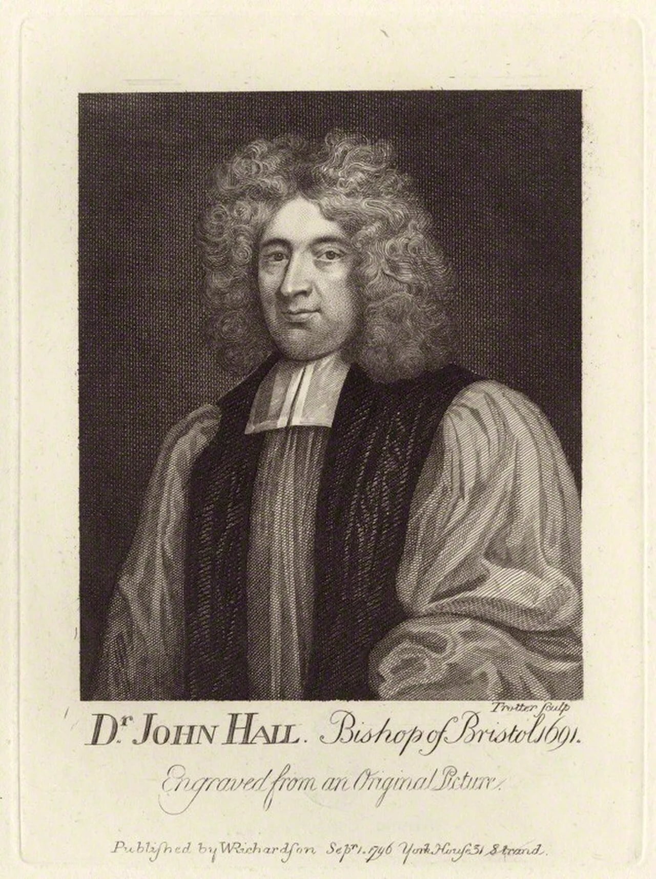 Porträt von John Hall (1633–1710) – Gedenkseite