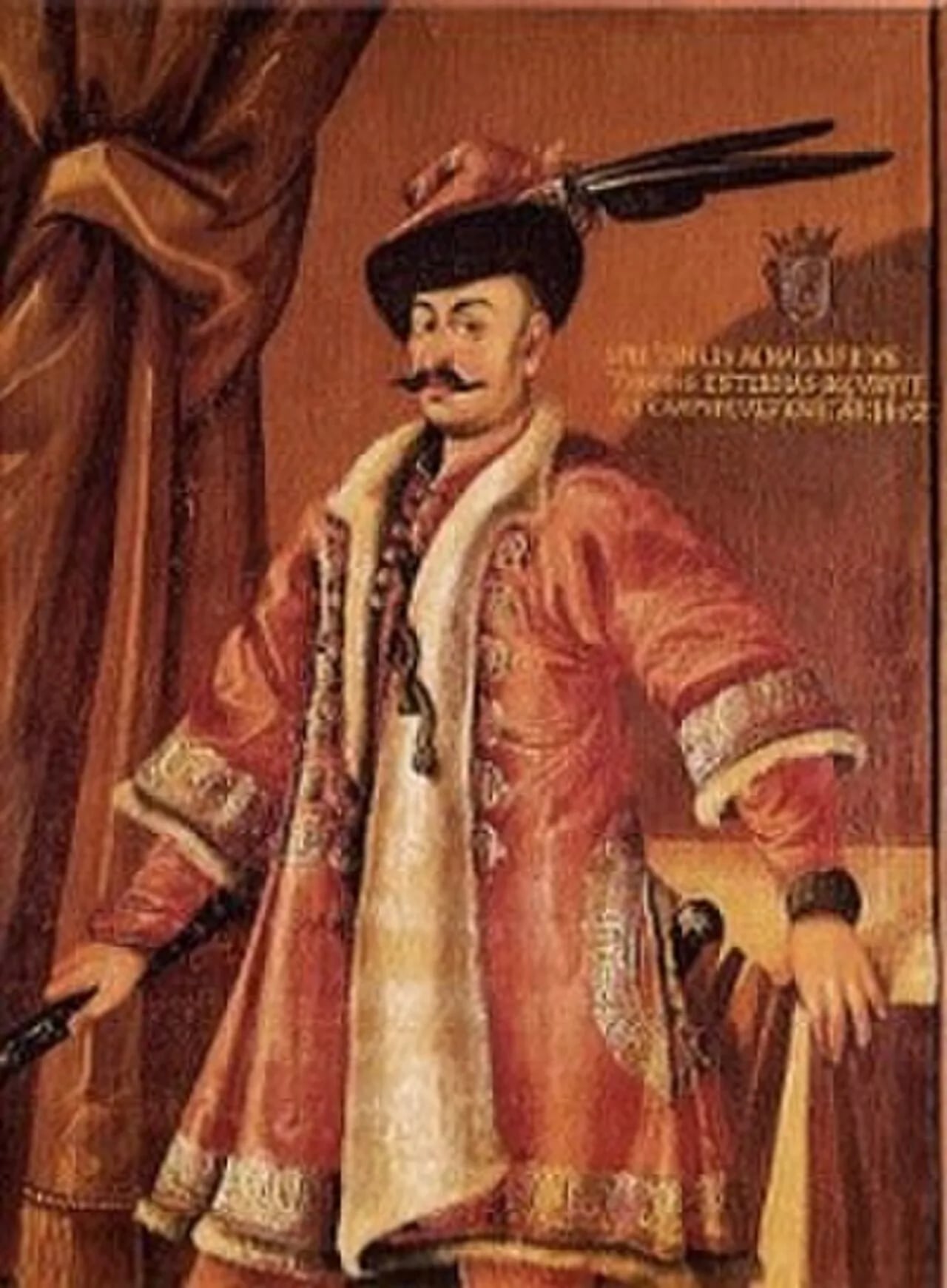 Porträt von Tamás Esterházy (1625–1652) – Gedenkseite