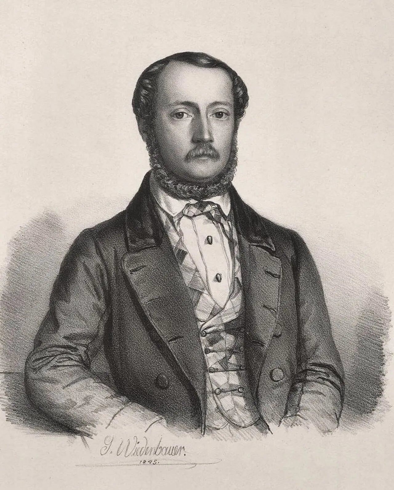 Porträt von Maximilian von Seinsheim-Grünbach (1811–1885) – Gedenkseite