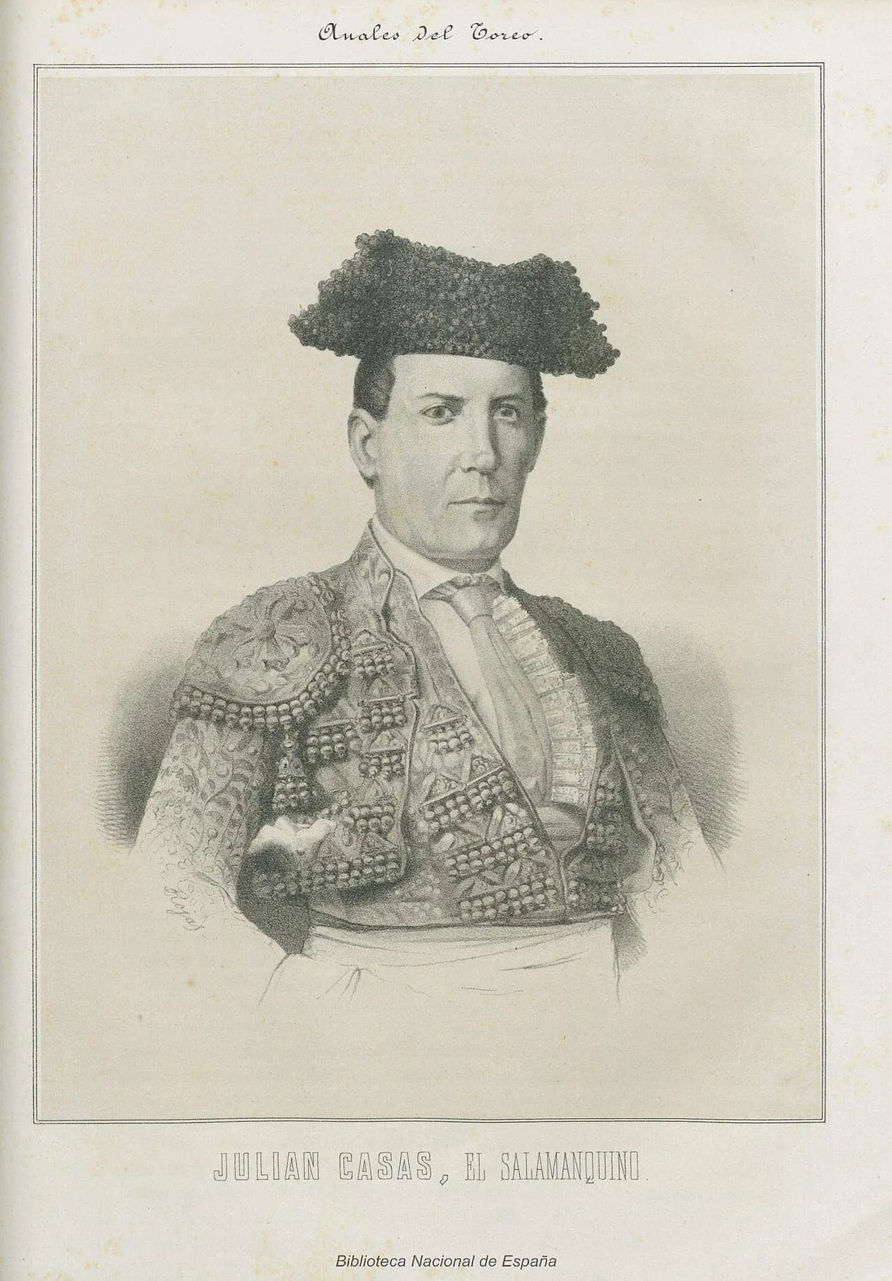 Porträt von El Salamanquino (1818–1882) – Gedenkseite