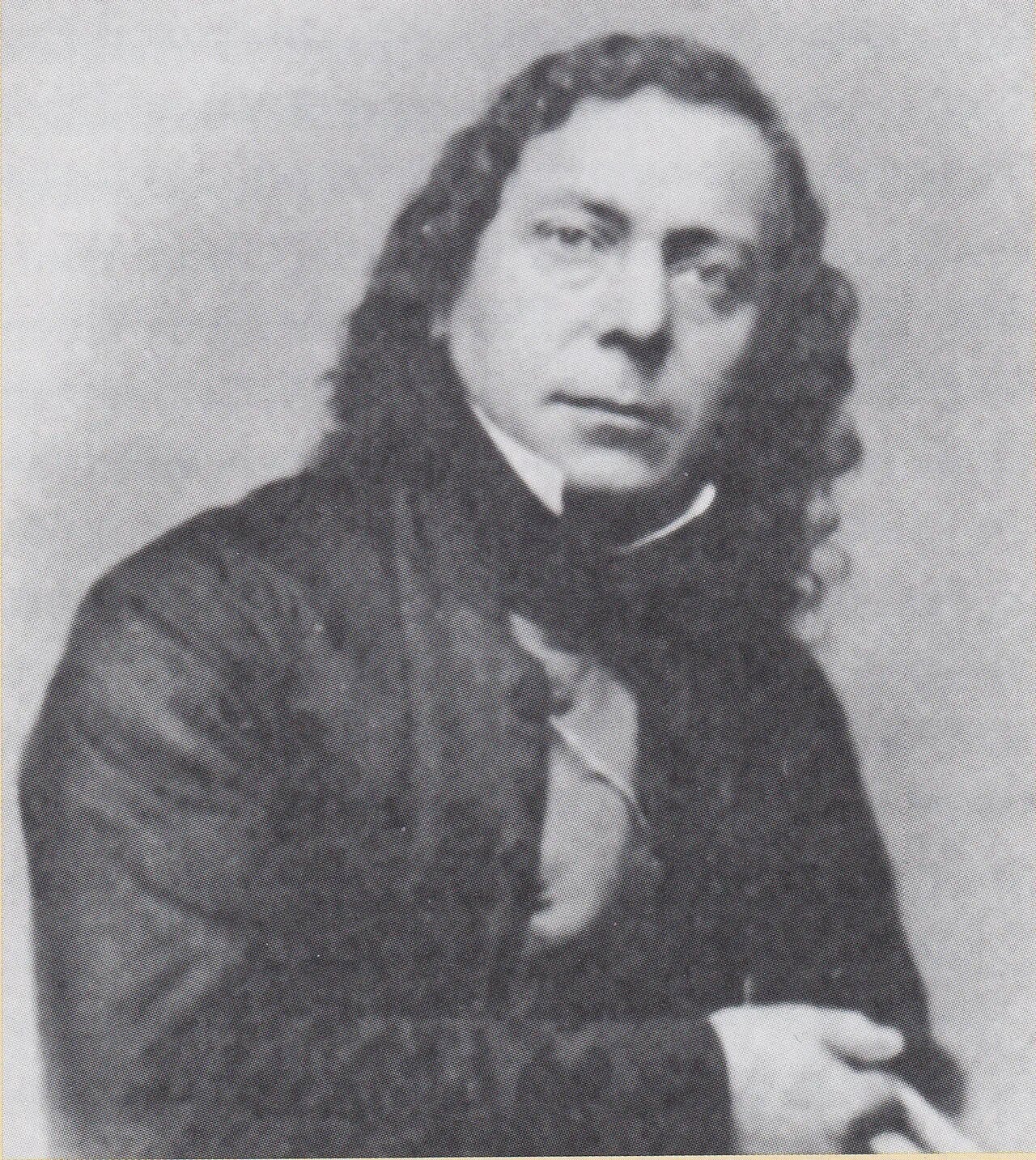 Porträt von Johann Baptist Berger (1806–1888) – Gedenkseite