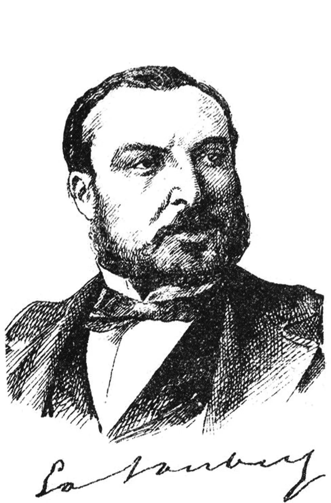 Porträt von Edmond Joubert (1831–1895) – Gedenkseite