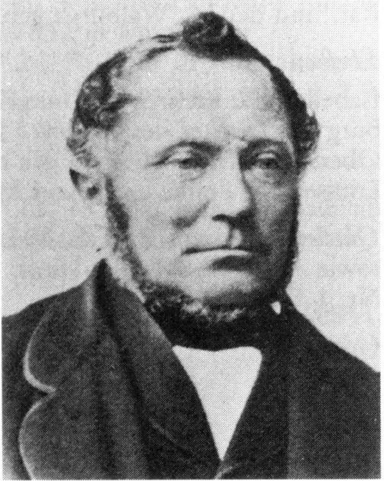 Porträt von Johann Stilger (1817–1876) – Gedenkseite
