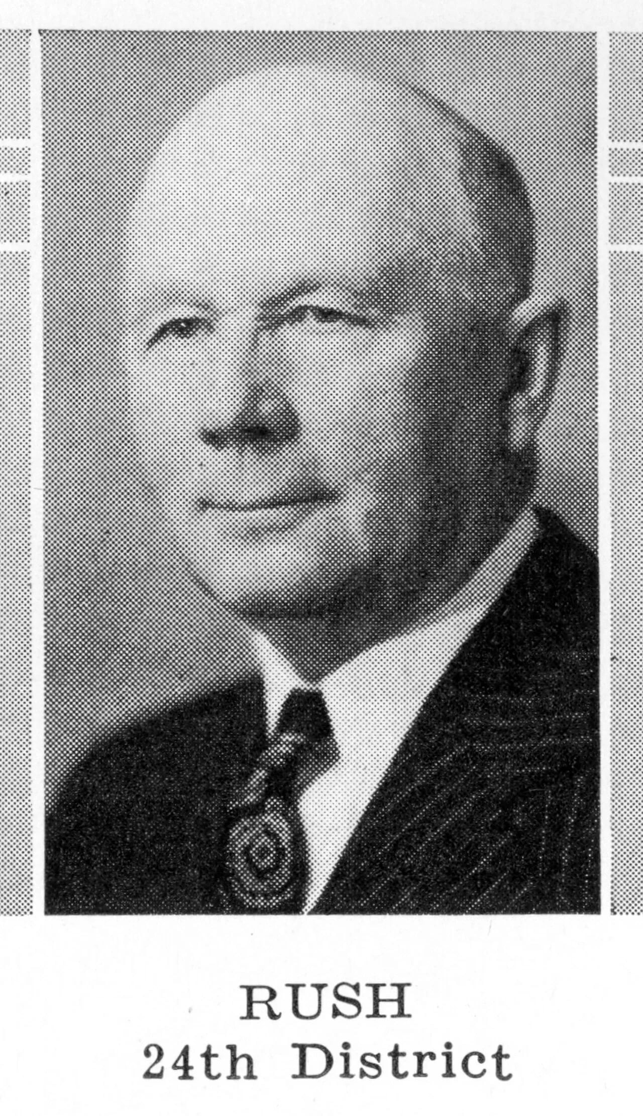 Portrait of Walter J. Rush (1871–1961) – memorial page