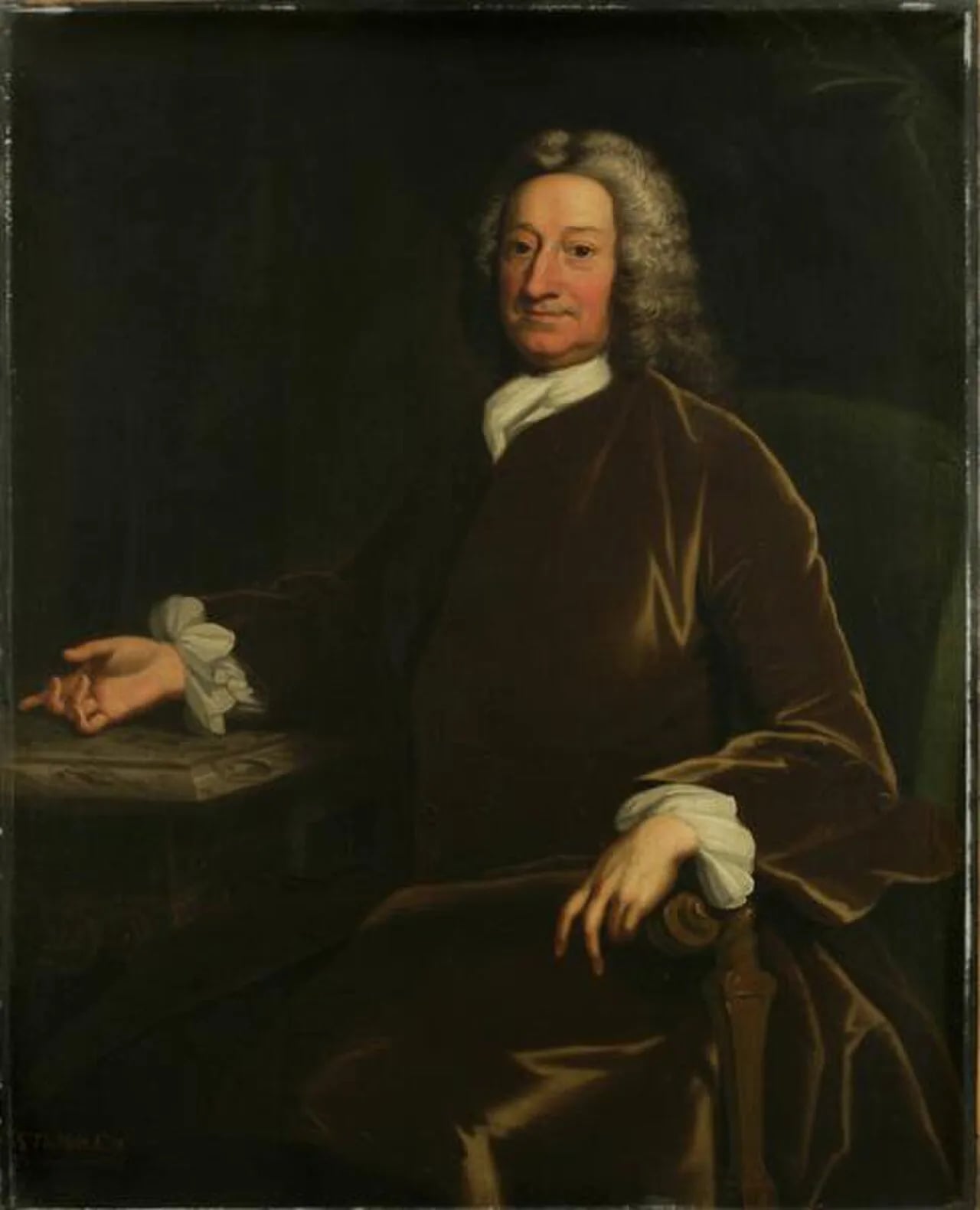 Porträt von Sir Thomas Hales, 2nd Baronet (1666–1762) – Gedenkseite