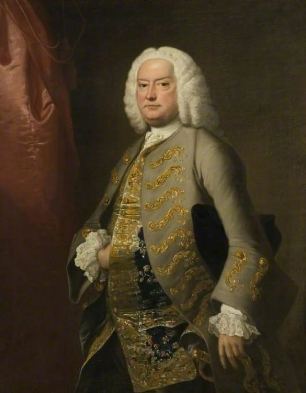 Portrait of Sir Edmund Isham, 6th Baronet (1690–1772) – memorial page