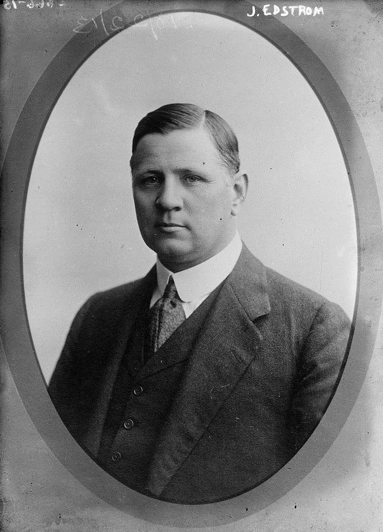 Porträt von Sigfrid Edström (1870–1964) – Gedenkseite