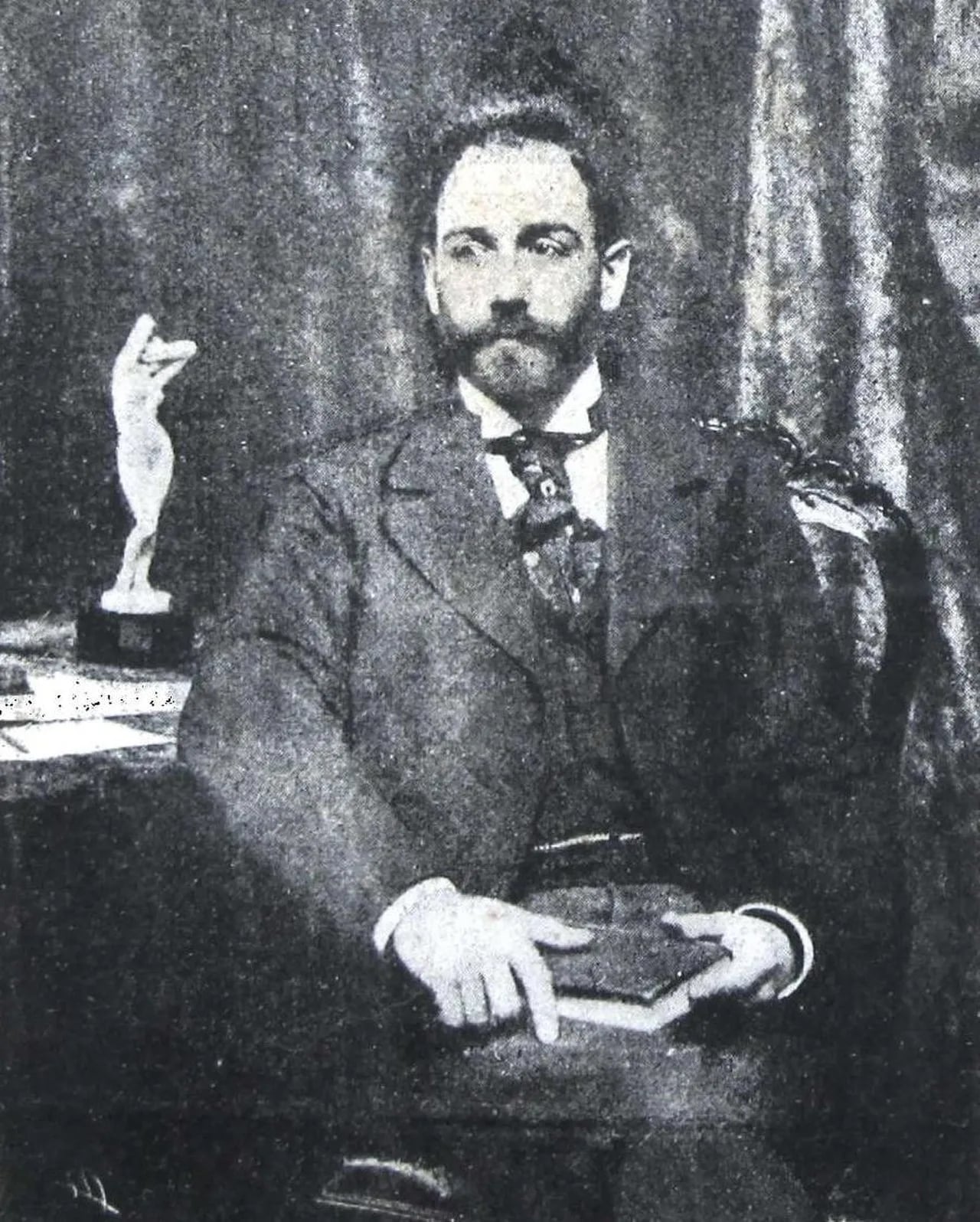 Porträt von Leopoldo Díaz (1862–1947) – Gedenkseite